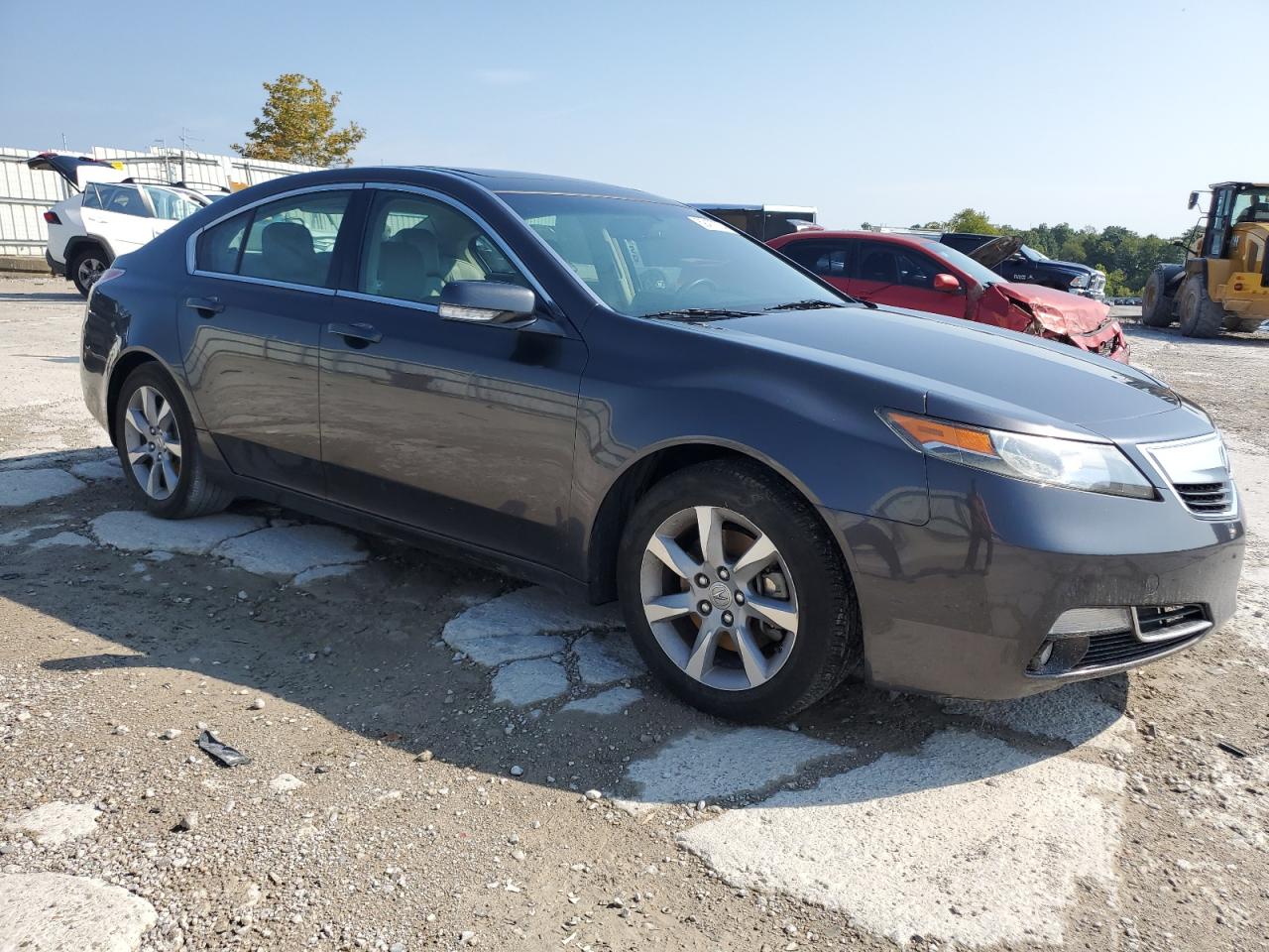 2012 Acura TL VIN 19UUA8F20CA033666 Copart auction photo, all over damage thumbnail 4