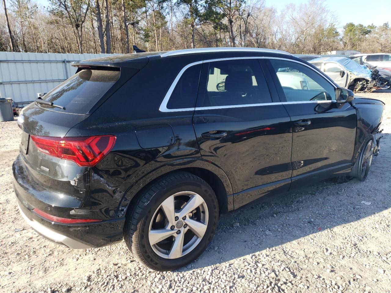 2020 Audi Q3 VIN WA1BECF35L1103758 Copart auction photo, front end damage thumbnail 3