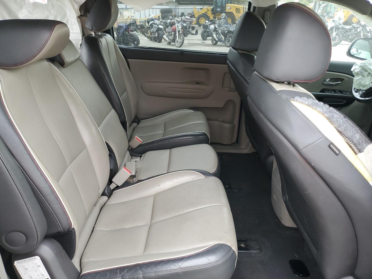 2017 KIA Sedona VIN KNDMB5C10H6339735 Copart auction photo, front end / side damage thumbnail 12