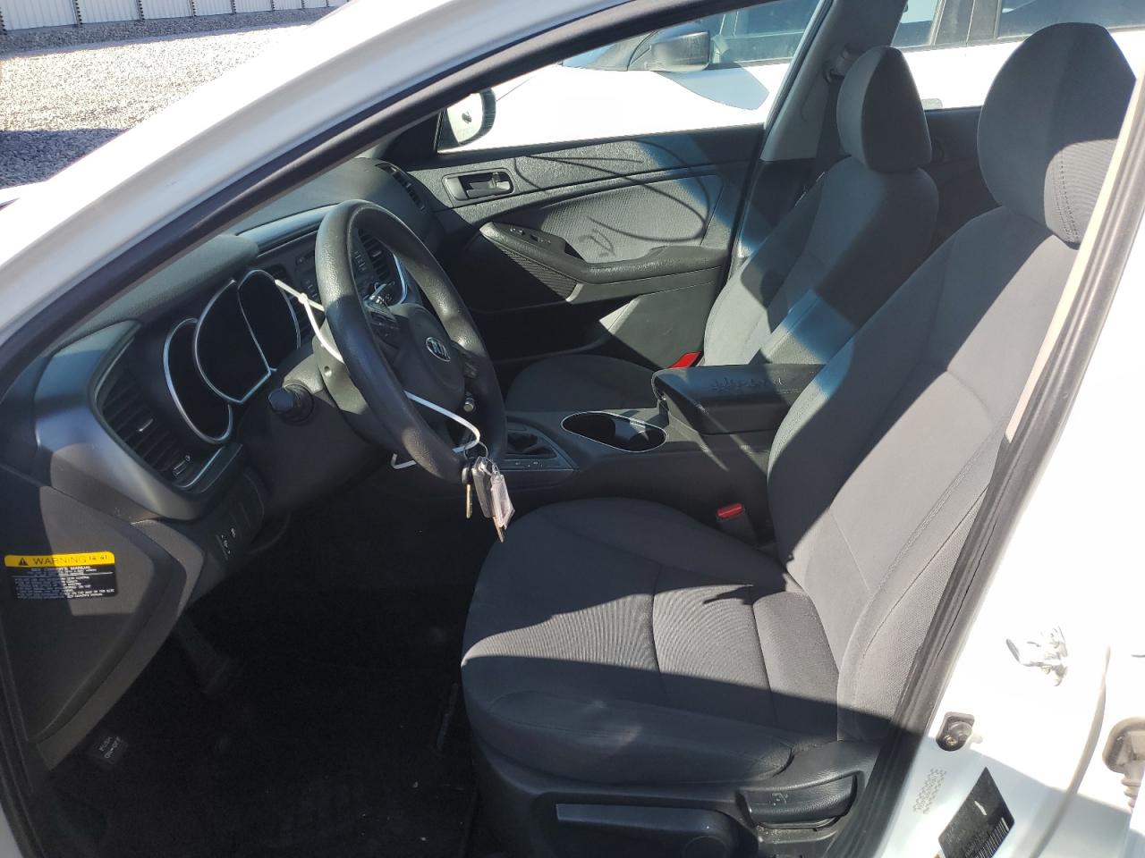 2015 KIA Optima VIN KNAGM4A75F5640266 Copart auction photo, rear end / all over damage thumbnail 7