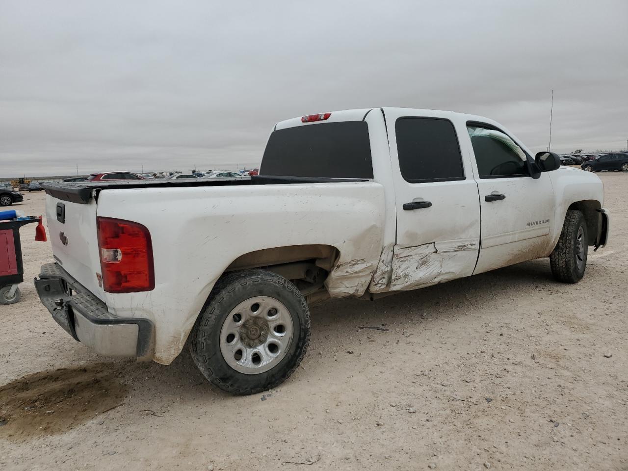 2011 Chevrolet Silverado VIN 3GCPCSEA1BG122075 Copart auction photo, all over damage thumbnail 3