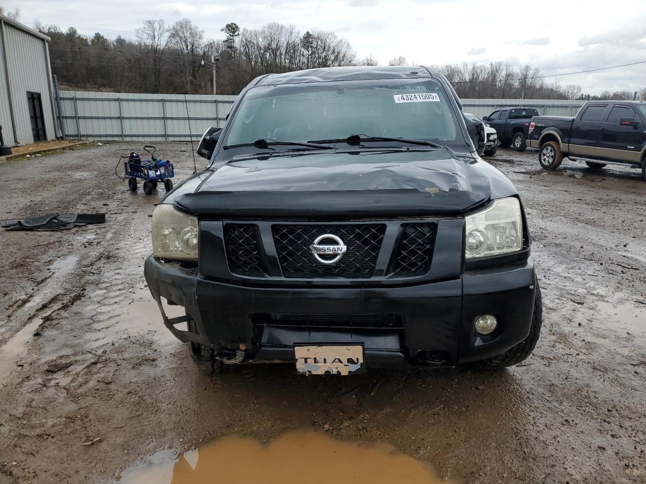 2011 Nissan Titan VIN 1N6BA0EC2BN325891 Copart auction photo, all over damage thumbnail 5