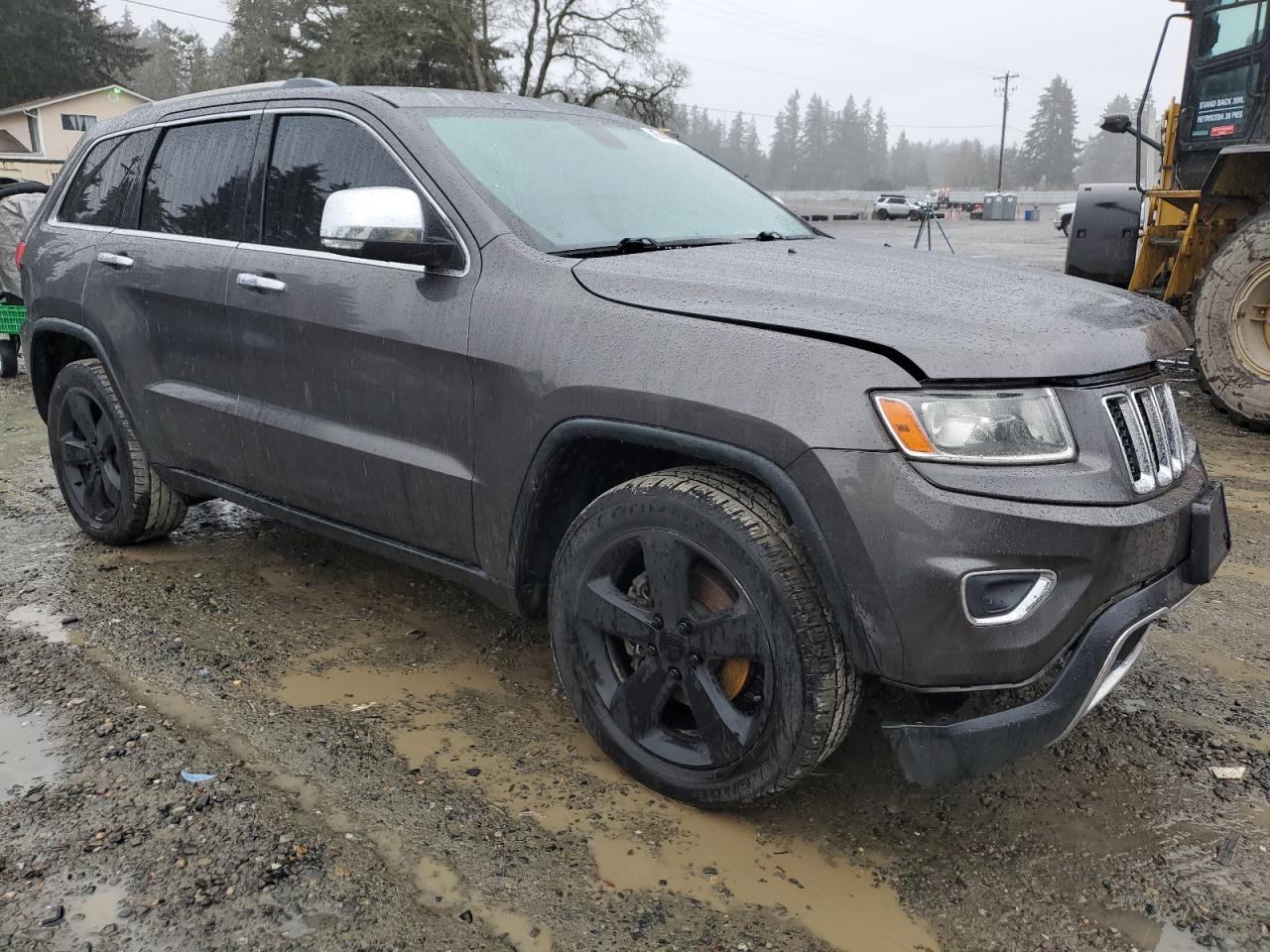 2014 Jeep Grand Cherokee VIN 1C4RJFBG0EC246571 Copart auction photo, front end damage thumbnail 4