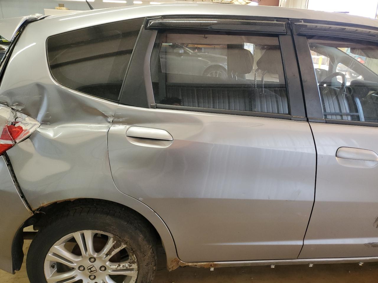2009 Honda Fit VIN JHMGE87459S059035 Copart auction photo, front end / rear end damage thumbnail 10