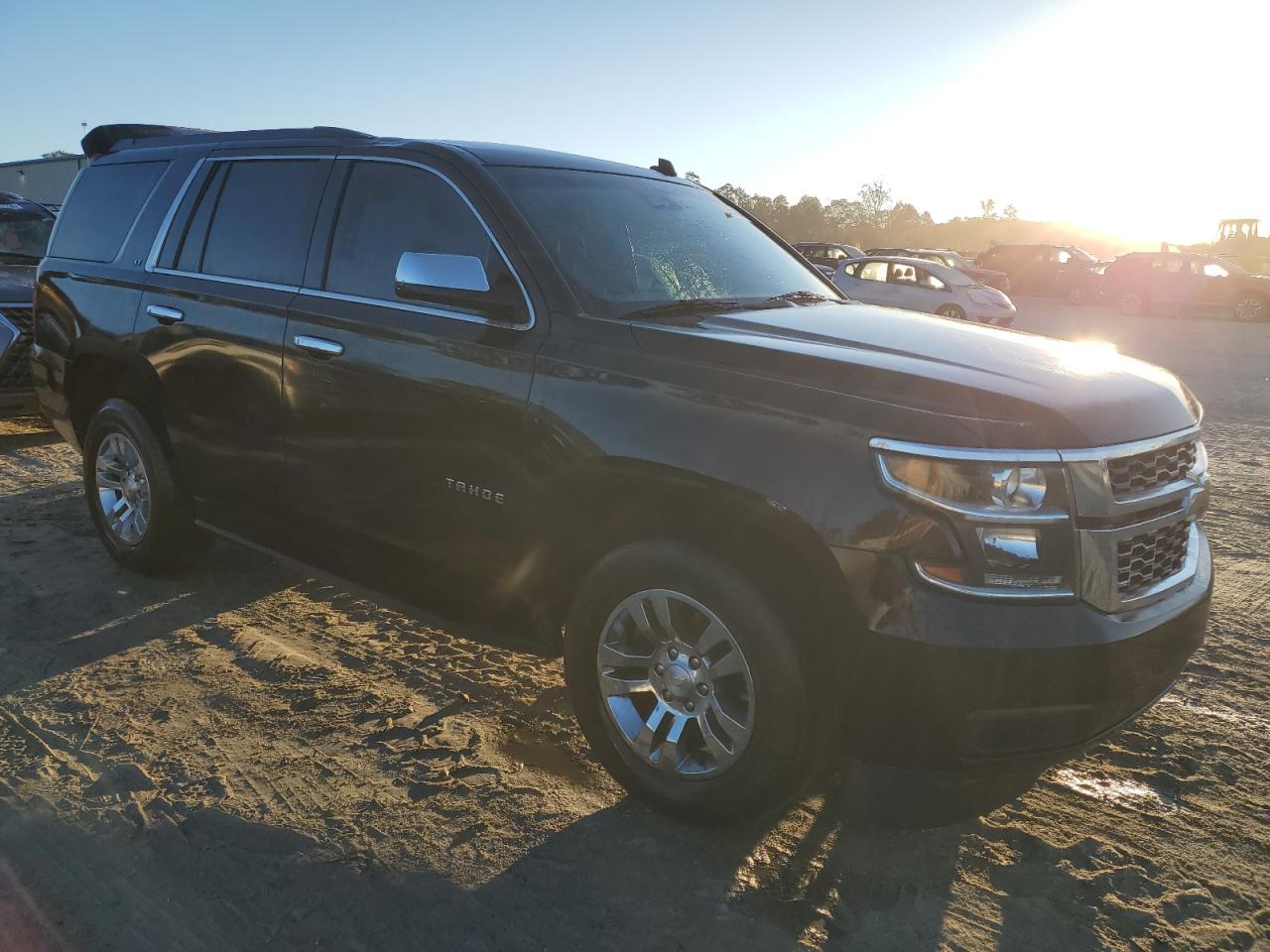 2015 Chevrolet Tahoe VIN 1GNSCBKC2FR173095 Copart auction photo, top/roof damage thumbnail 4
