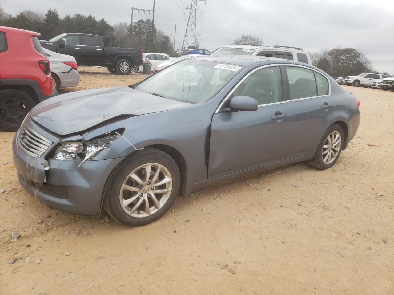 2008 Infiniti G VIN JNKBV61E48M206755