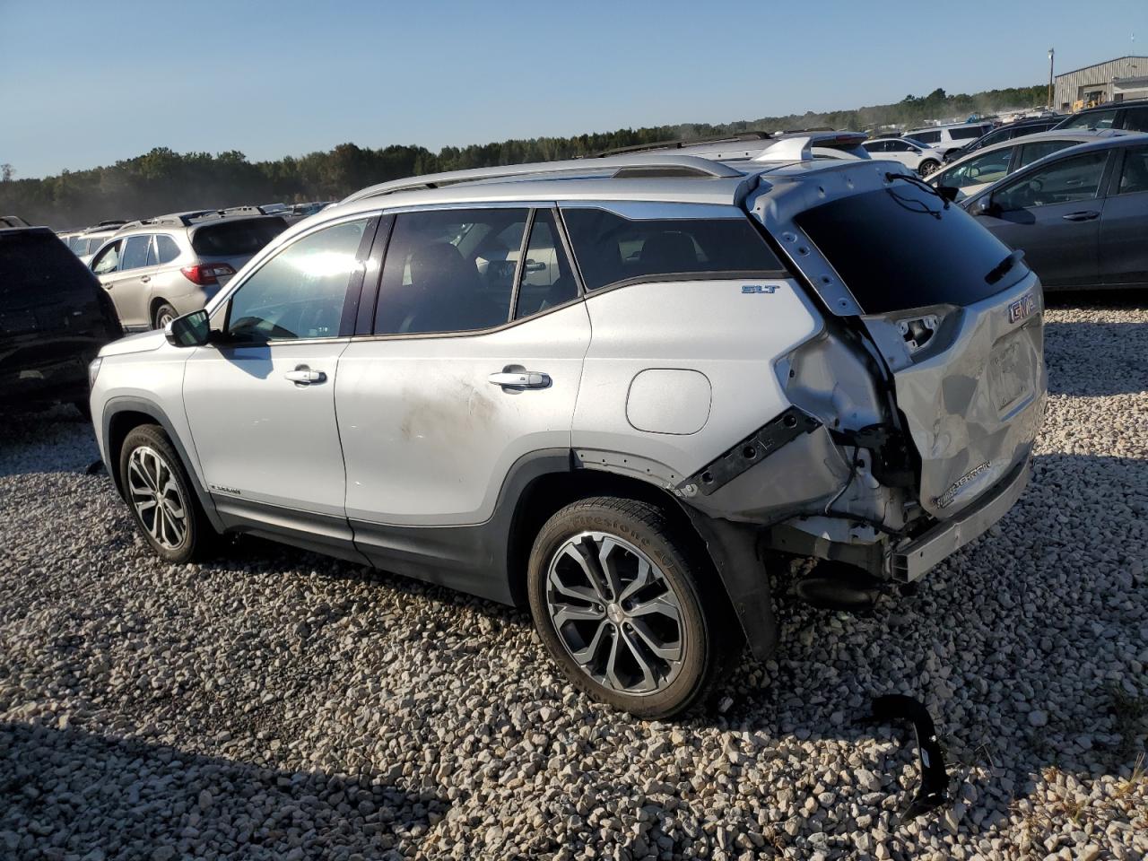 2021 GMC Terrain VIN 3GKALVEV9ML319410 Copart auction photo, rear end damage thumbnail 2