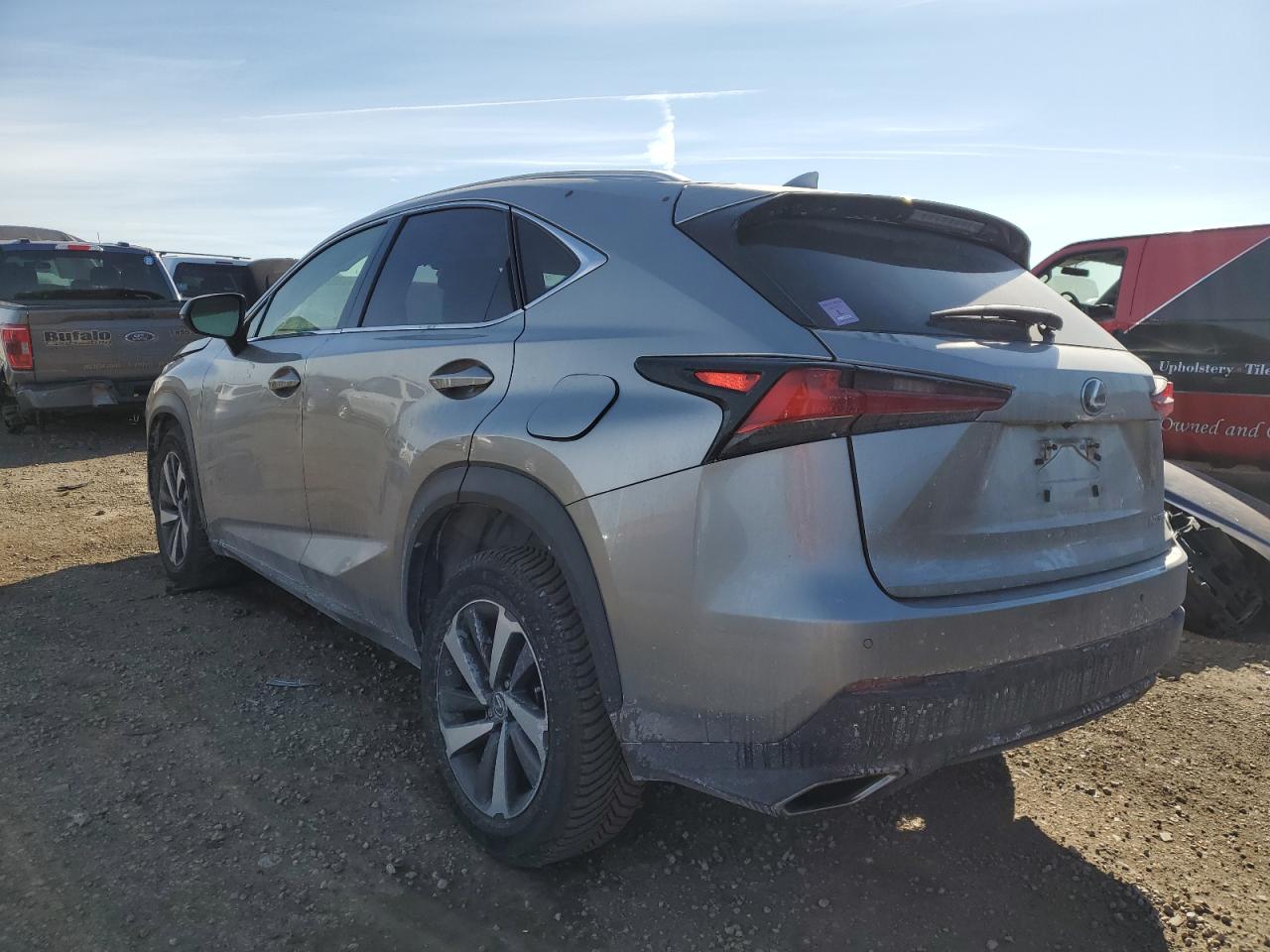 2019 Lexus NX VIN JTJBARBZ3K2184795 Copart auction photo, front end damage thumbnail 2