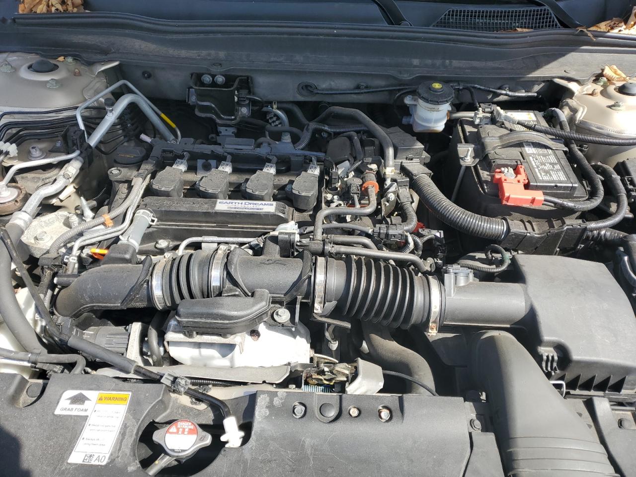 2018 Honda Accord VIN 1HGCV1F17JA219989 Copart auction photo, front end damage thumbnail 11