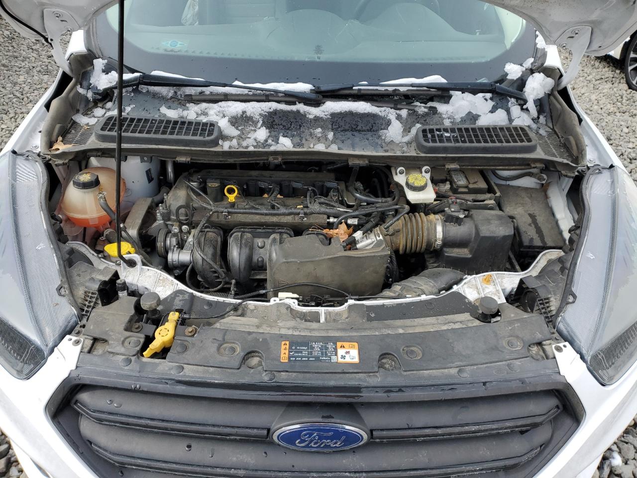 2019 Ford Escape VIN 1FMCU0F7XKUA20284 Copart auction photo, side / front end damage thumbnail 12
