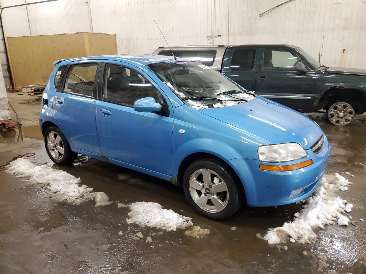 2006 Chevrolet Aveo VIN KL1TG66646B654432 Copart auction photo, undercarriage damage thumbnail 4