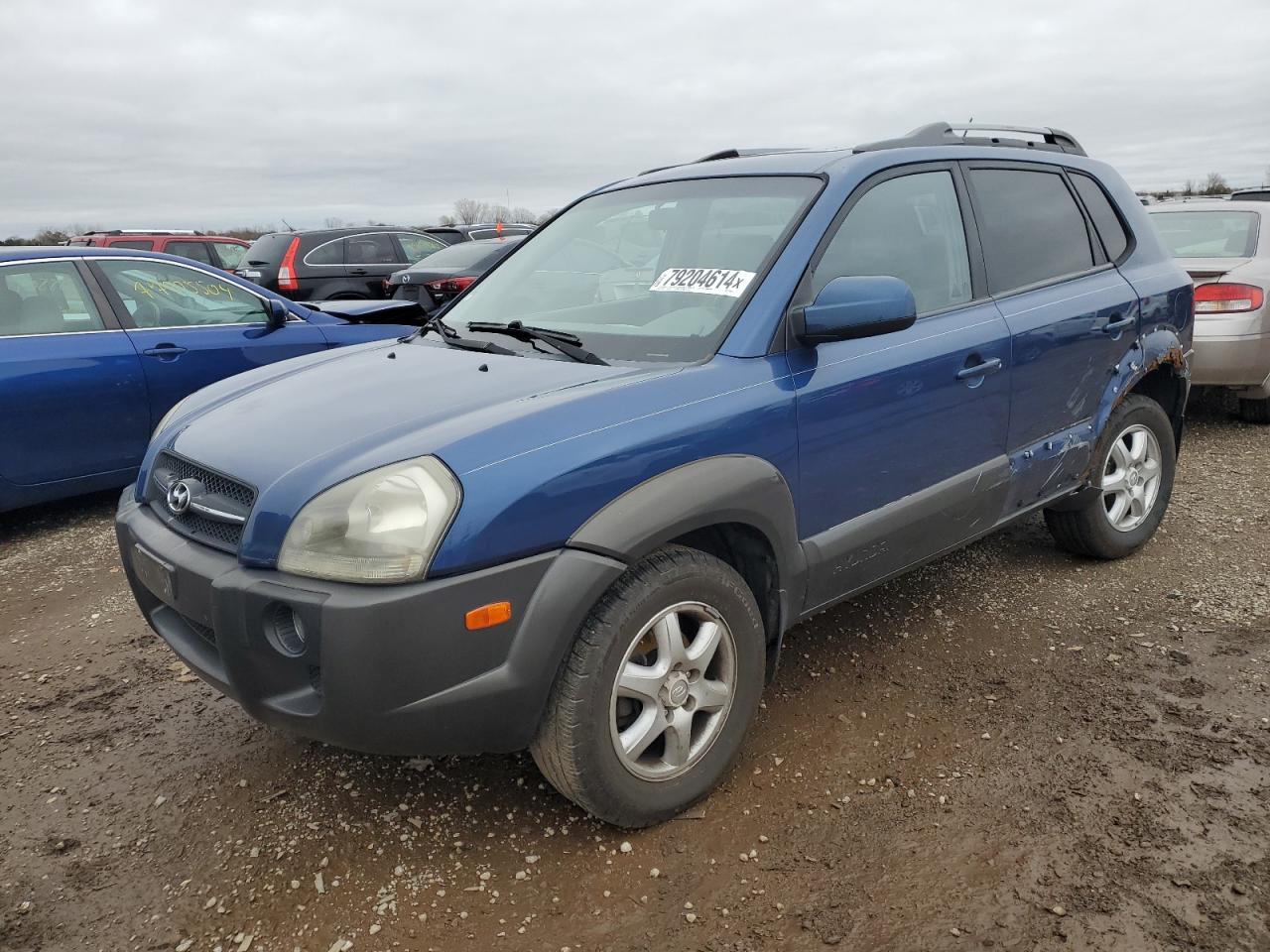 2005 Hyundai Tucson VIN KM8JN12D25U110054
