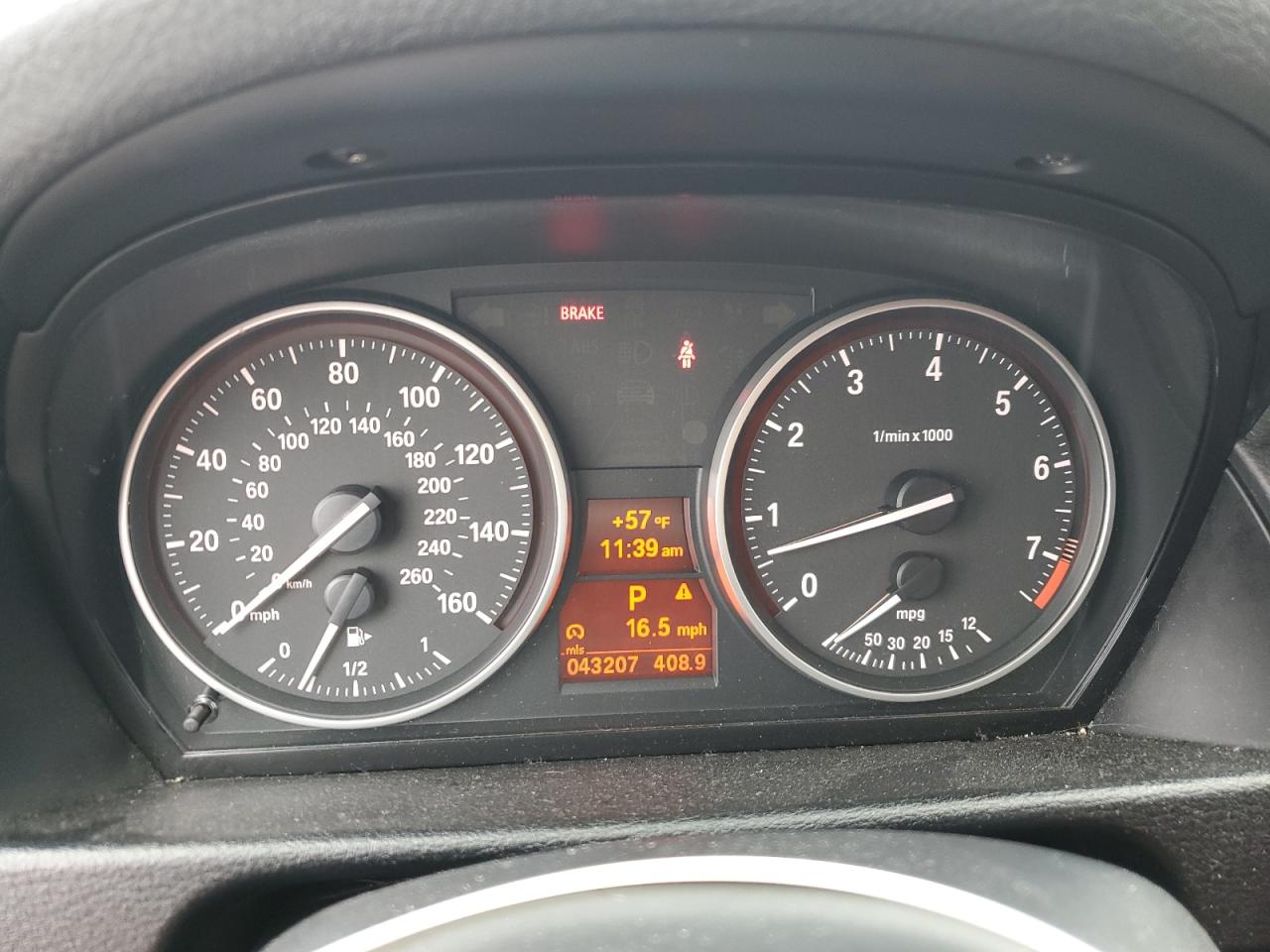 2015 BMW X1 VIN WBAVL1C55FVY29598 Copart auction photo, front end damage thumbnail 9
