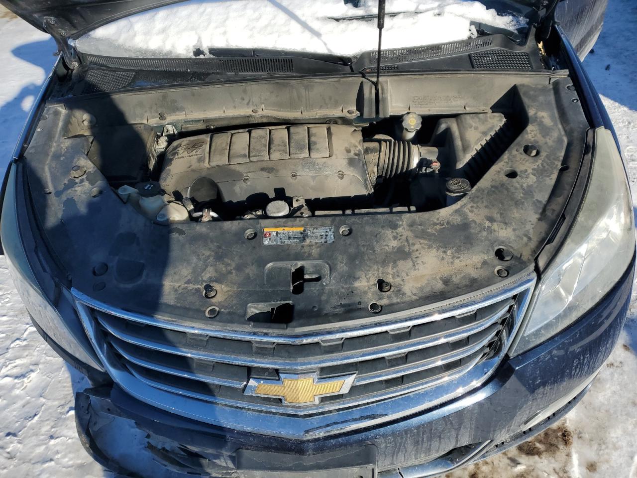 2015 Chevrolet Traverse VIN 1GNKVGKD8FJ322107 Copart auction photo, front end damage thumbnail 12