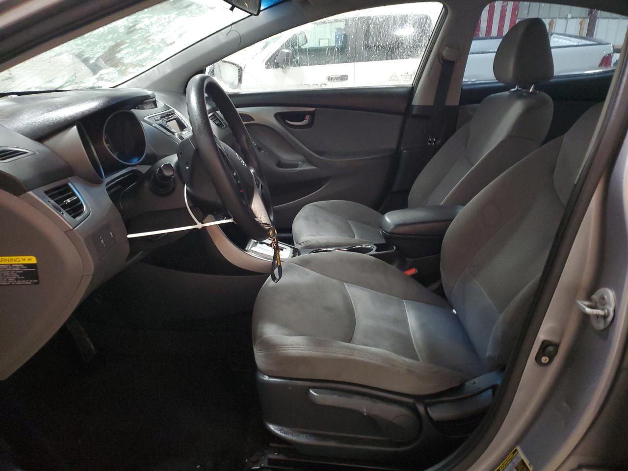2011 Hyundai Elantra VIN KMHDH4AE4BU106499 Copart auction photo, front end damage thumbnail 7