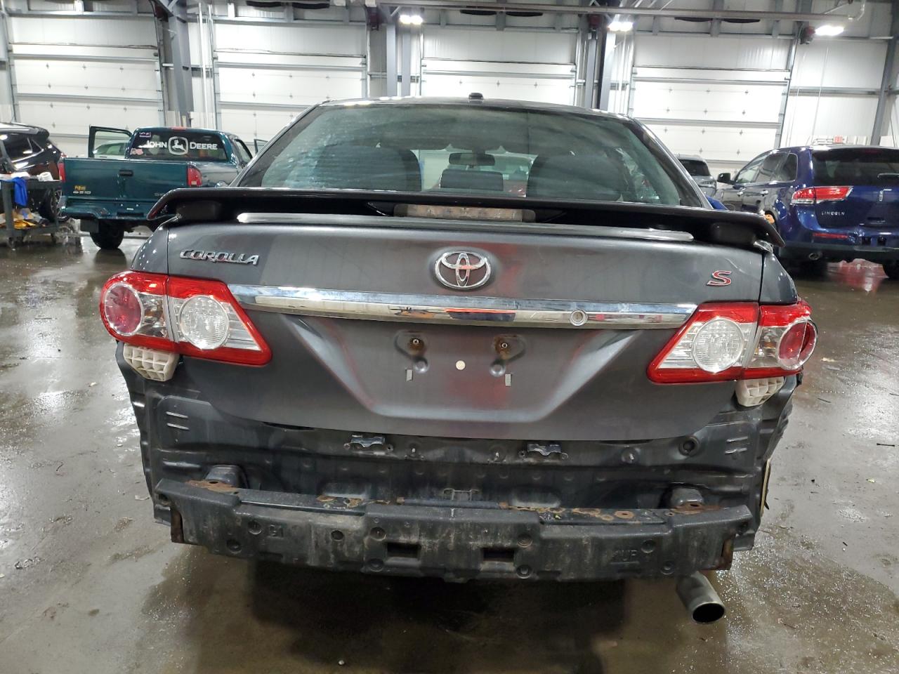 2011 Toyota Corolla VIN 2T1BU4EE0BC669032 Copart auction photo, rear end damage thumbnail 6