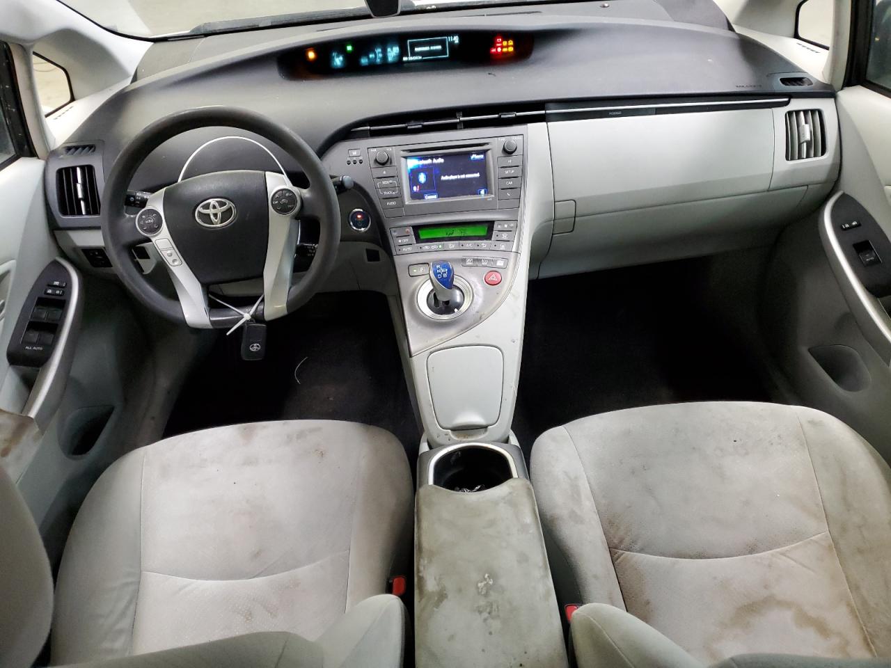 2014 Toyota Prius VIN JTDKN3DU2E0392639 Copart auction photo, front end / side damage thumbnail 8