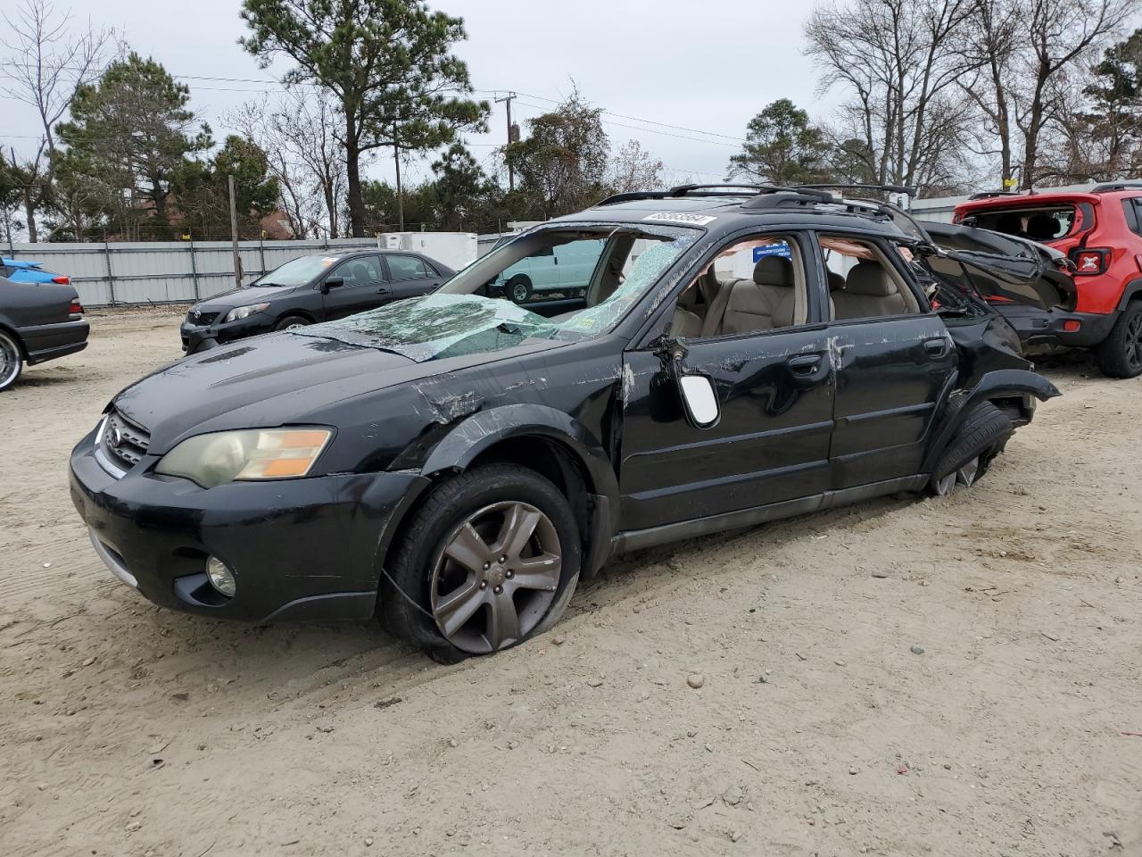 2005 Subaru Outback VIN 4S4BP86C254312837
