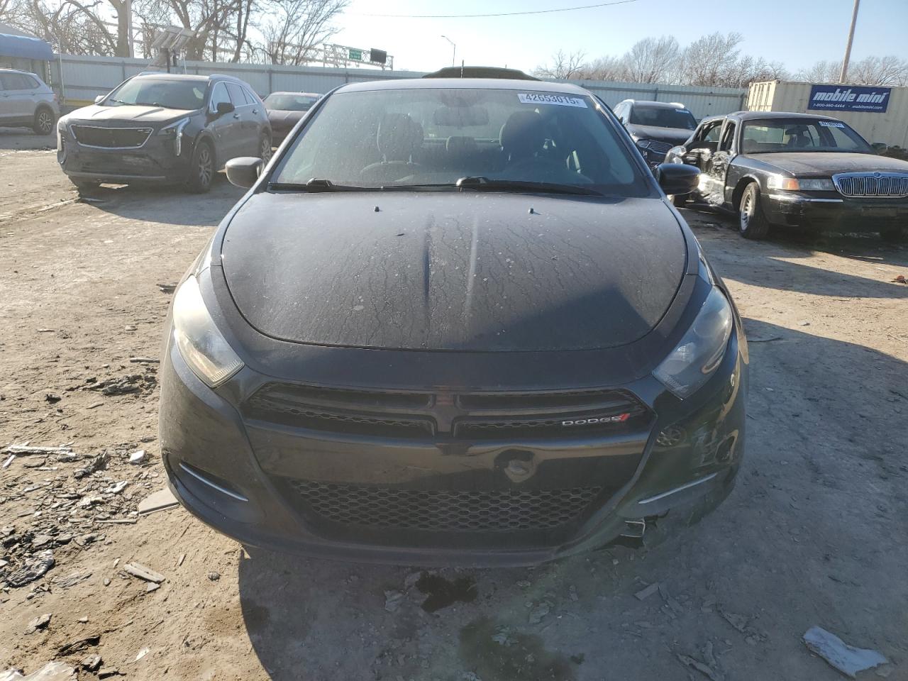 2016 Dodge Dart VIN 1C3CDFBB8GD656988 Copart auction photo, side / front end damage thumbnail 5