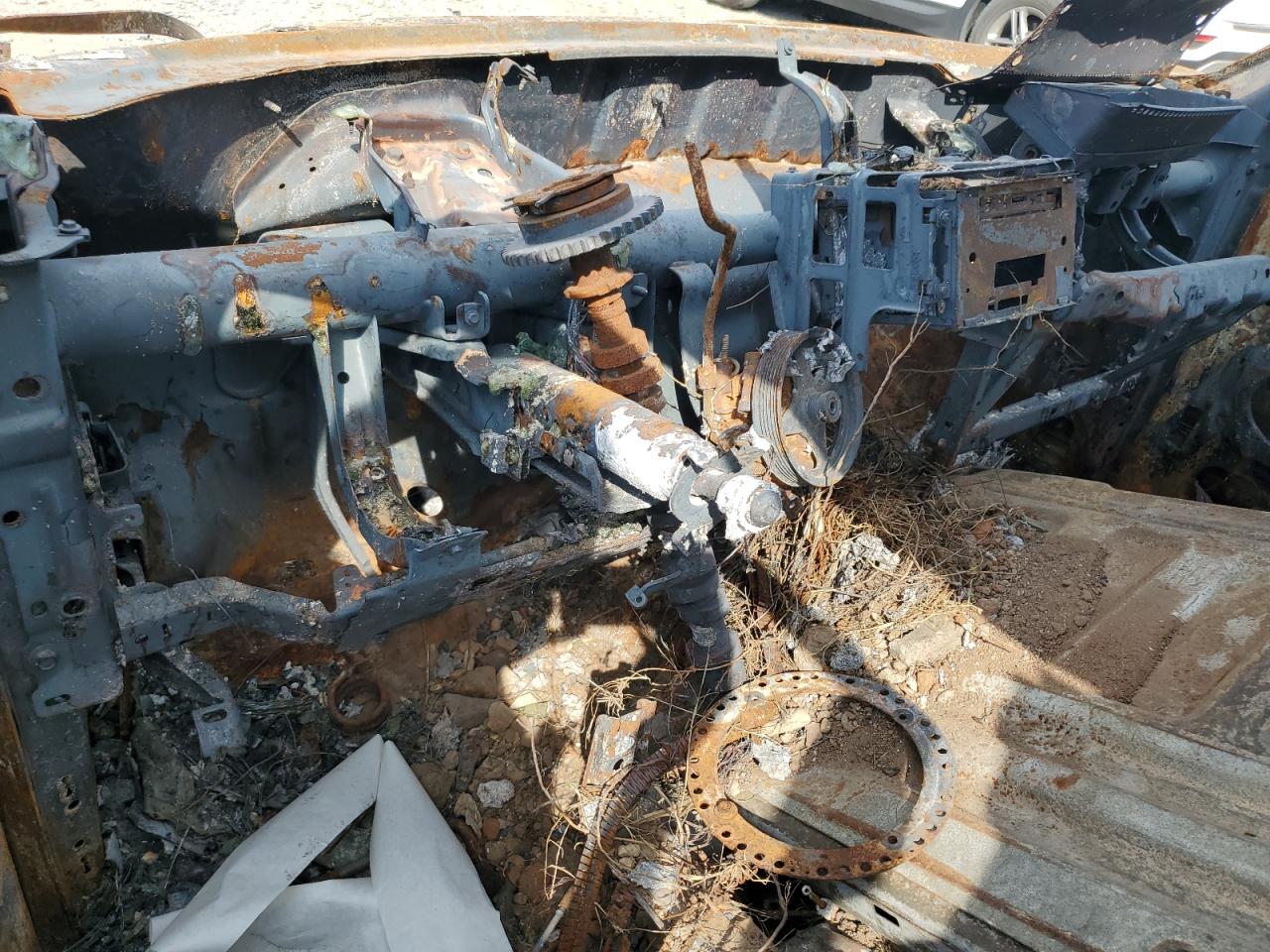2007 Ford F-150 VIN 1FTPX12V77FB52910 Copart auction photo, burn / replaced vin damage thumbnail 9
