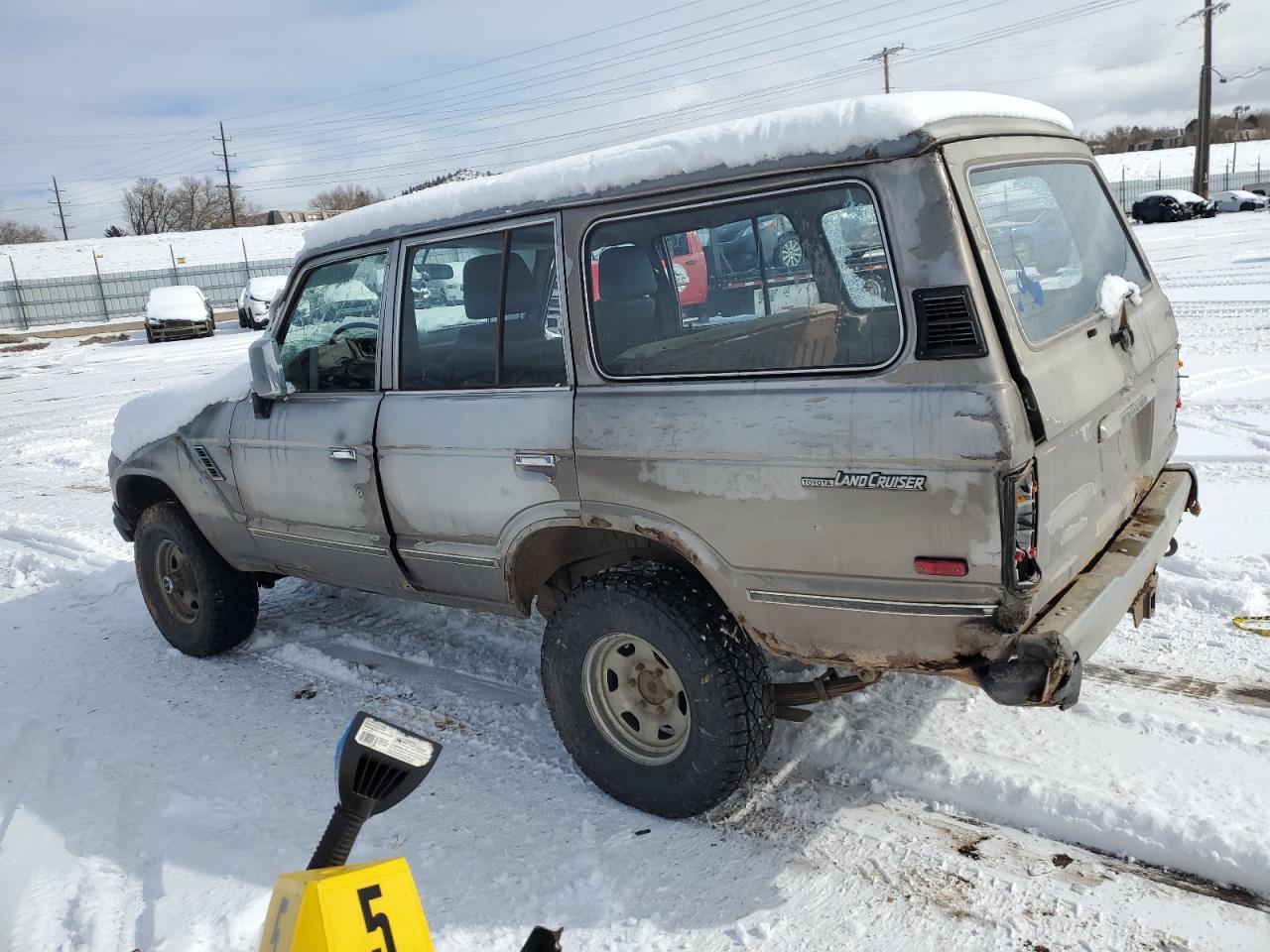 1985 Toyota Land Cruiser VIN JT3FJ60G8F1127643 Copart auction photo, all over damage thumbnail 2