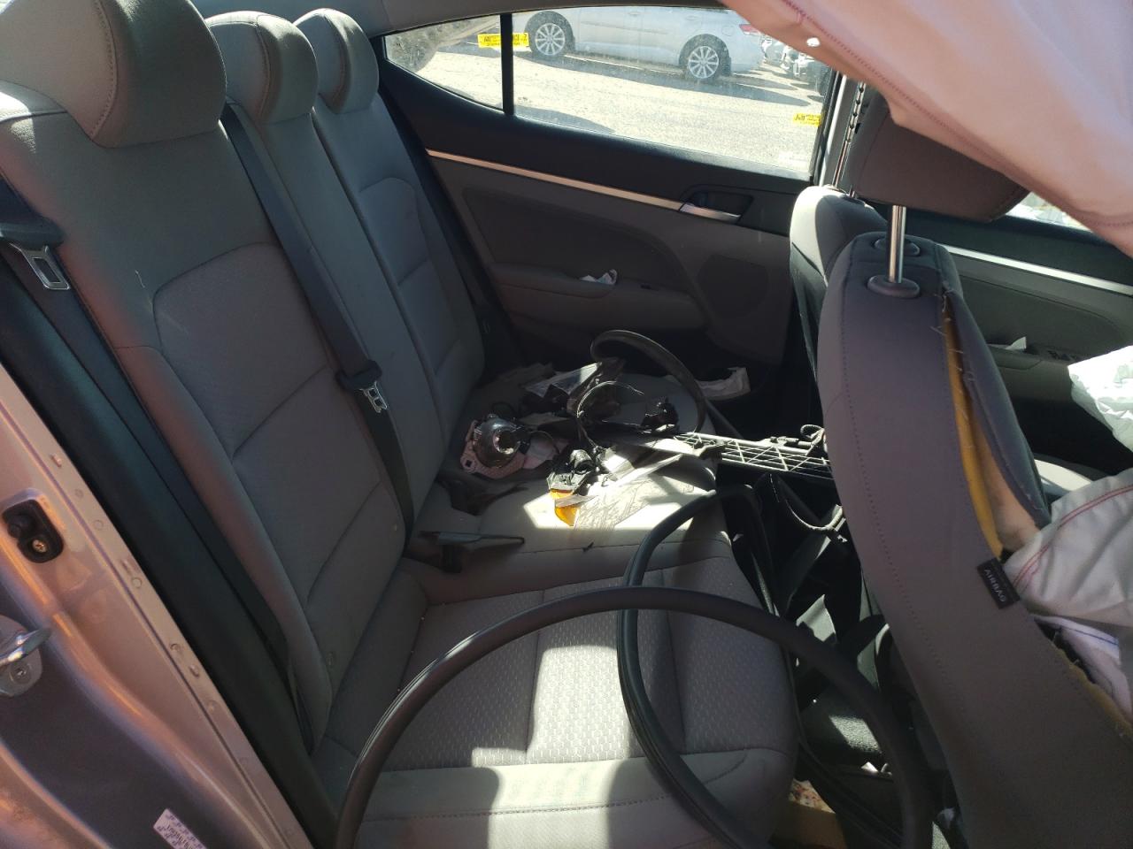2020 Hyundai Elantra VIN KMHD84LF8LU028901 Copart auction photo, biohazard/chemical / vandalism damage thumbnail 10