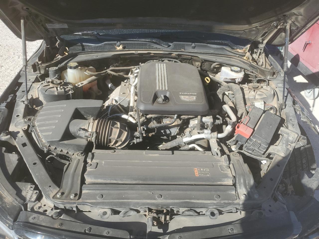 2021 Cadillac CT4 VIN 1G6DA5RKXM0109008 Copart auction photo, front end / minor dent/scratches damage thumbnail 13