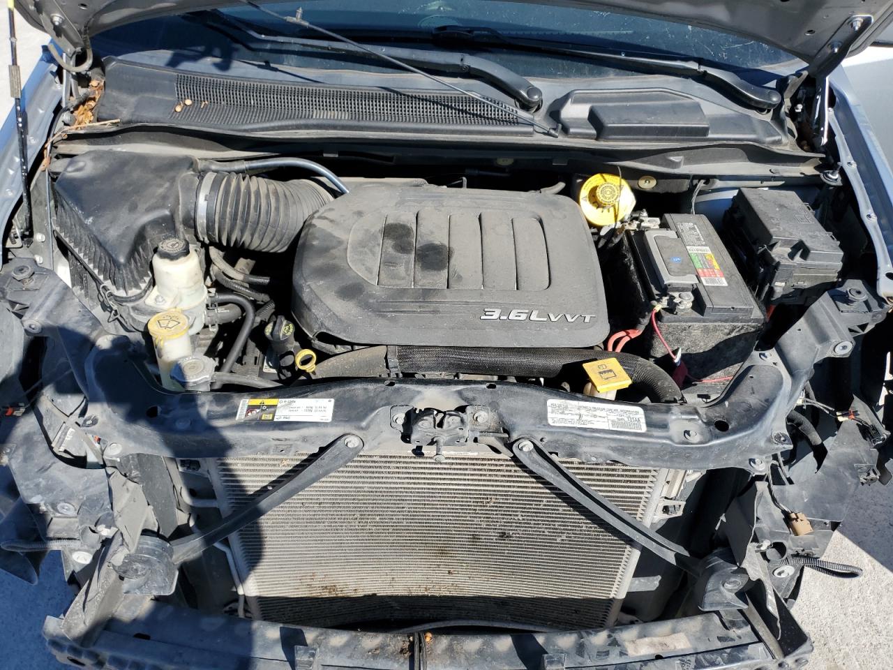 2018 Dodge Caravan VIN 2C4RDGCGXJR300925 Copart auction photo, front end damage thumbnail 12