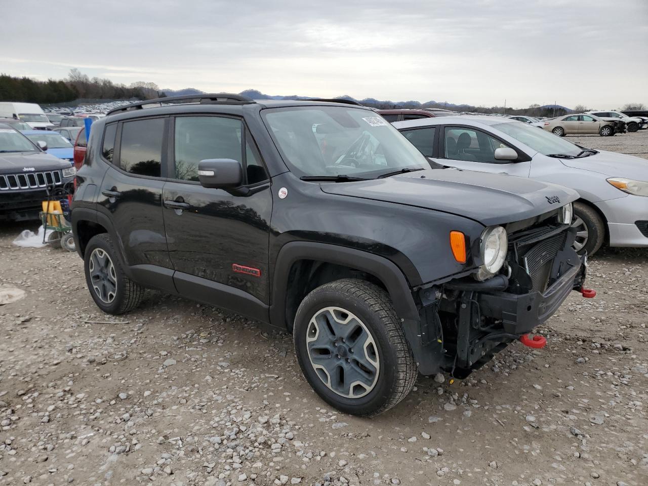 2016 Jeep Renegade VIN ZACCJBCT6GPD67243 Copart auction photo, front end / minor dent/scratches damage thumbnail 4