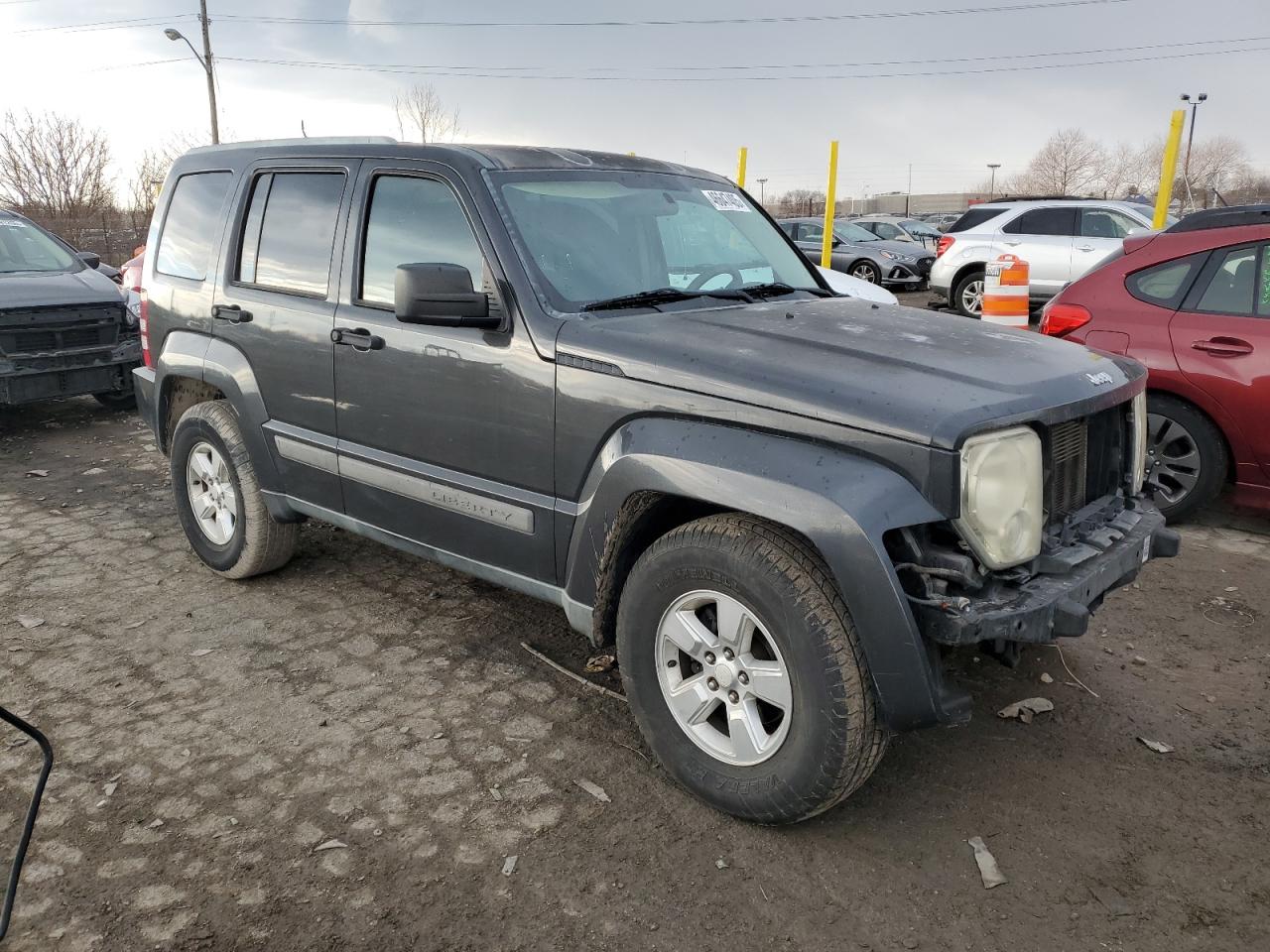2011 Jeep Liberty (North America) VIN 1J4PN2GKXBW579527 Copart auction photo, front end / mechanical damage thumbnail 4