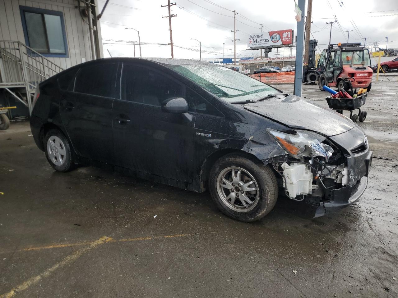 2010 Toyota Prius VIN JTDKN3DU6A0199128 Copart auction photo, front end / rear end damage thumbnail 4
