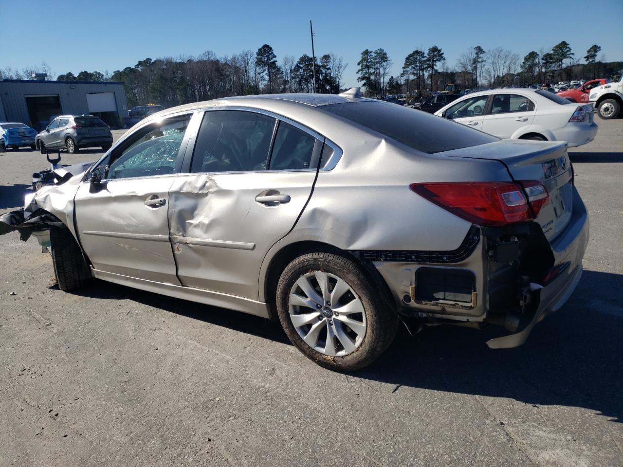 2016 Subaru Legacy VIN 4S3BNBH65G3030702 Copart auction photo, all over / rollover damage thumbnail 2