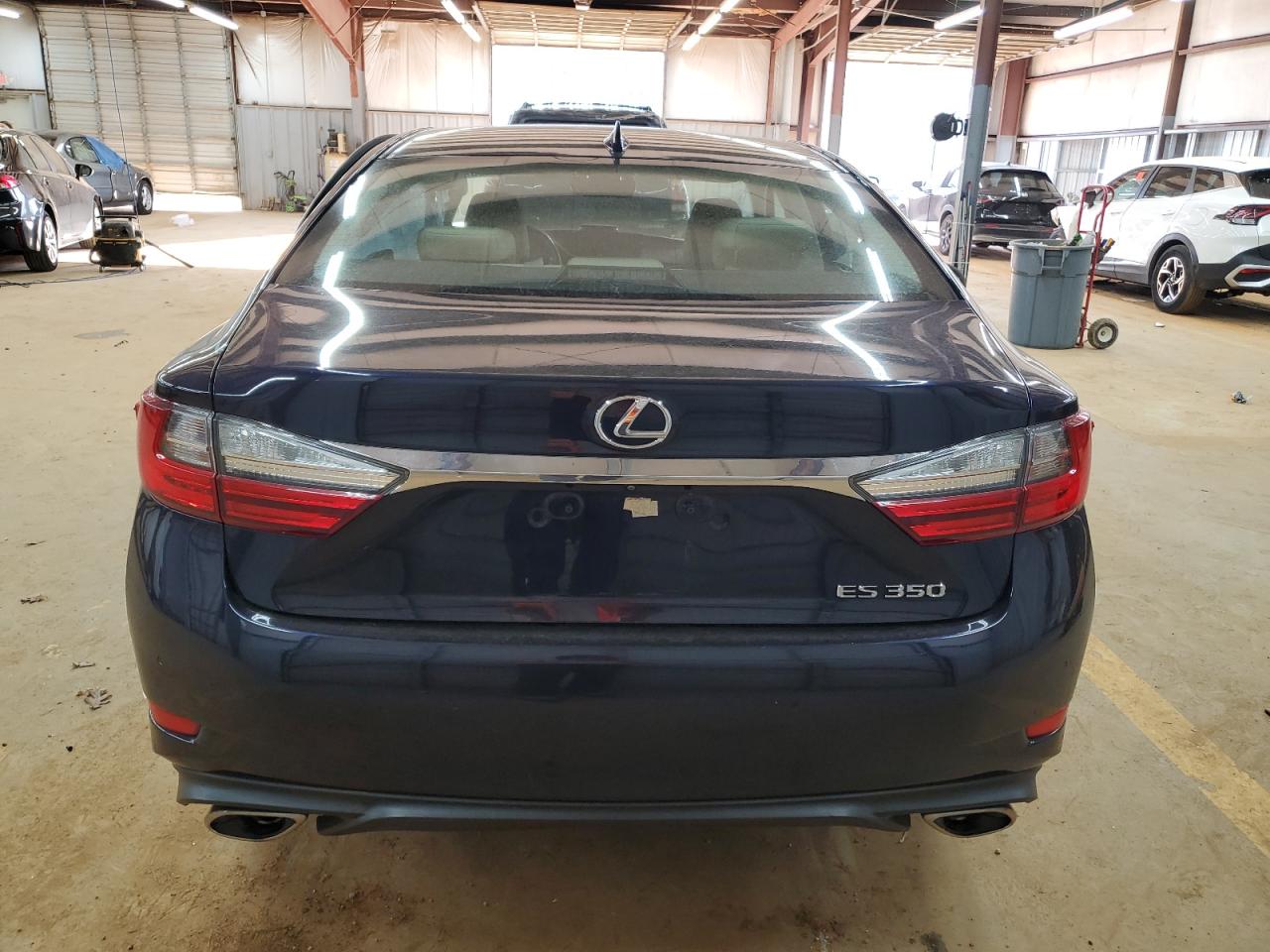 2018 Lexus ES VIN 58ABK1GG4JU104968 Copart auction photo, side / rear end damage thumbnail 6