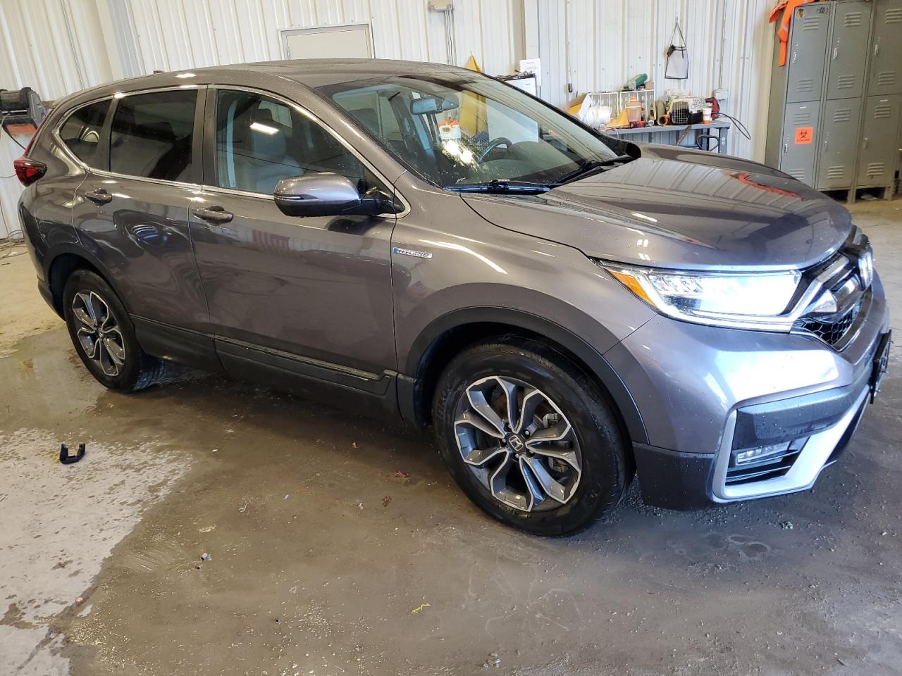 2021 Honda CR-V VIN 7FART6H88ME020648 Copart auction photo, side damage thumbnail 4