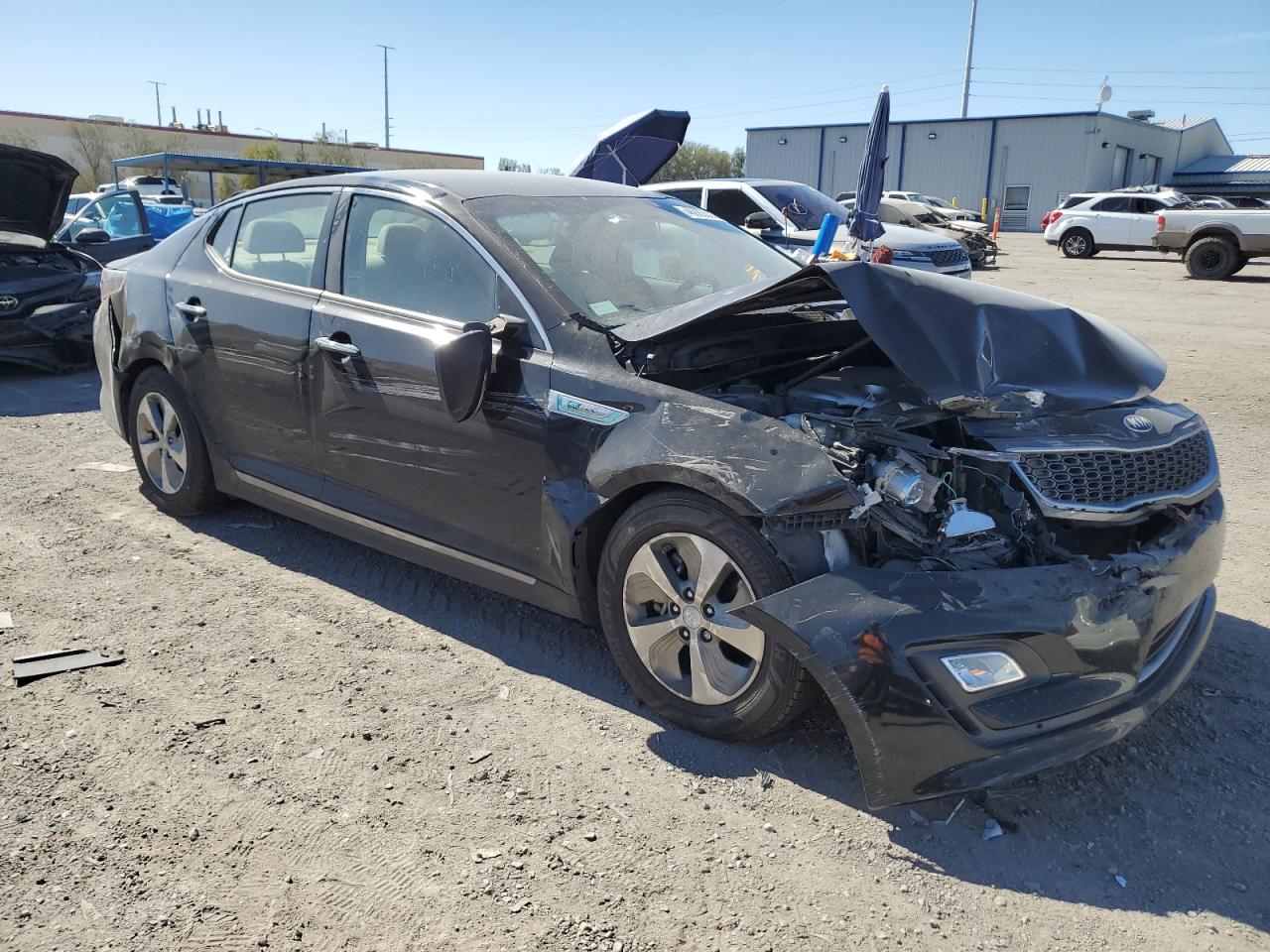 2015 KIA Optima VIN KNAGM4AD4F5080231 Copart auction photo, all over damage thumbnail 4