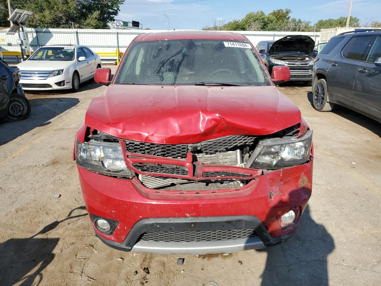 2018 Dodge Journey VIN 3C4PDDEG4JT141755 Copart auction photo, front end / minor dent/scratches damage thumbnail 5