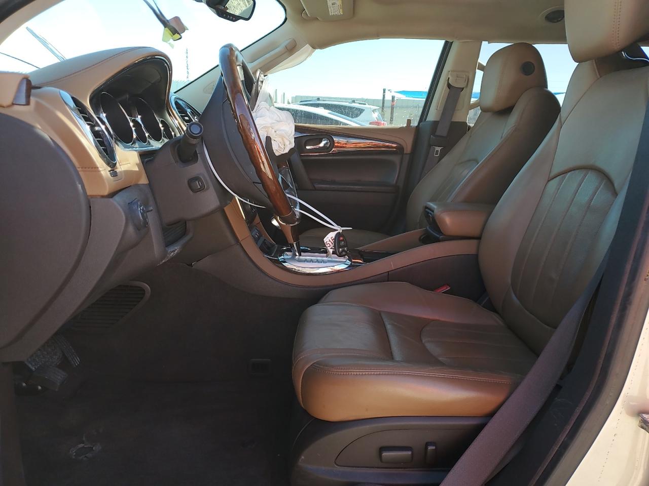 2014 Buick Enclave VIN 5GAKRCKD3EJ187513 Copart auction photo, front end damage thumbnail 7