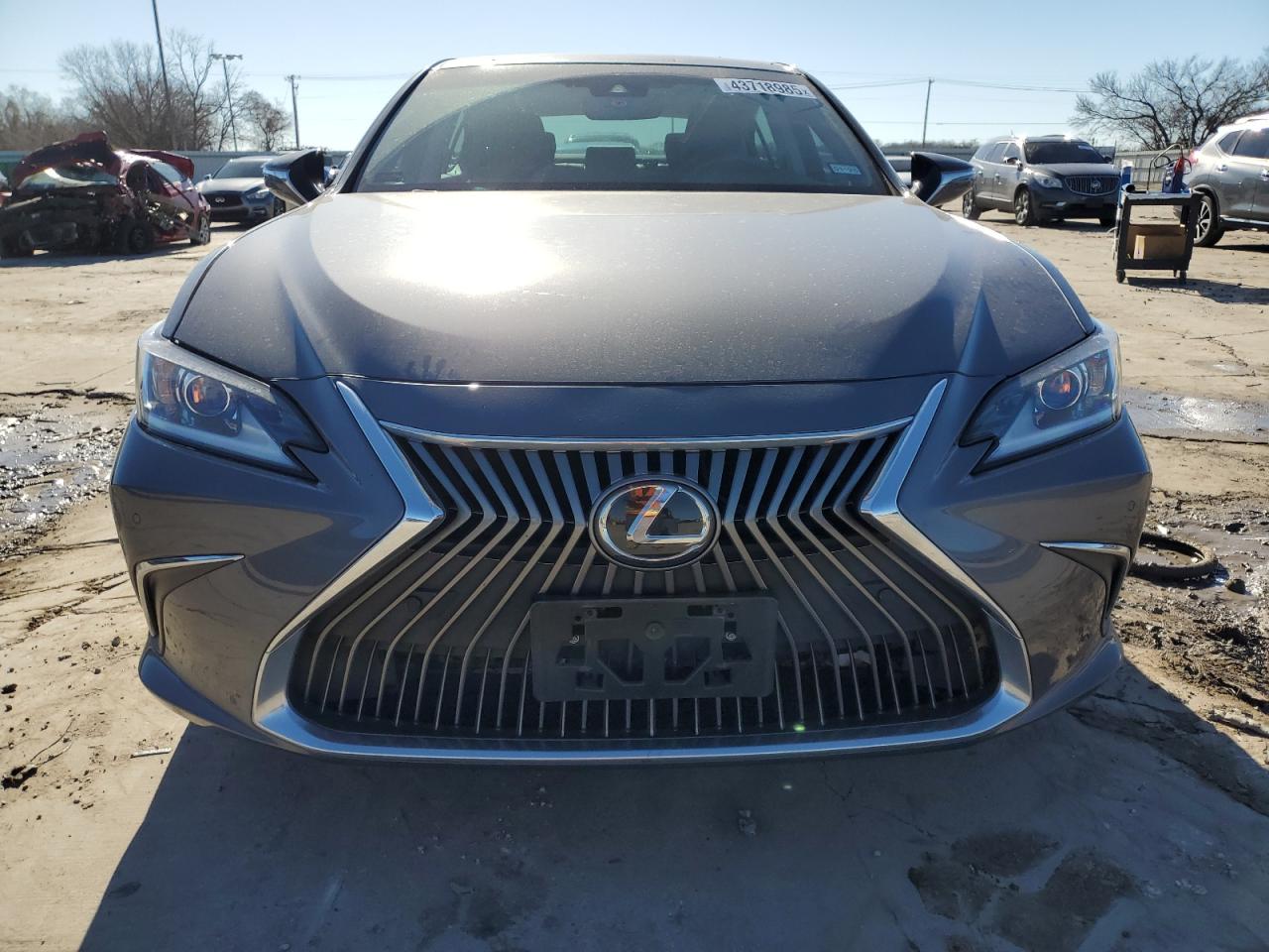 2020 Lexus ES VIN 58ADZ1B18LU067420 Copart auction photo, side / front end damage thumbnail 5