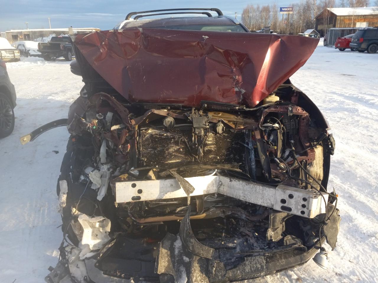 2015 Toyota Highlander VIN 5TDDKRFH8FS170822 Copart auction photo, front end damage thumbnail 5