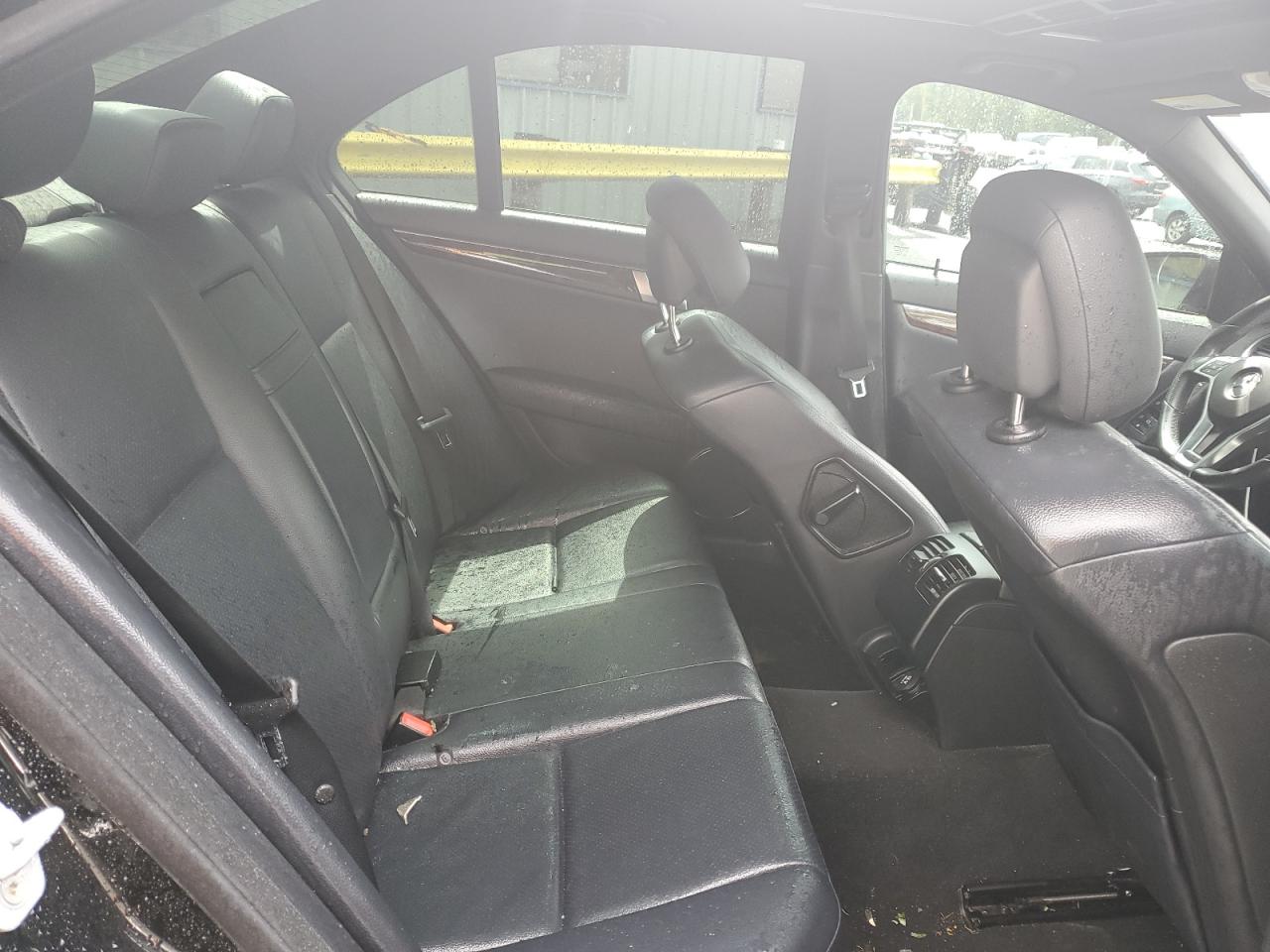 2013 Mercedes-Benz C-klasse VIN WDDGF8AB2DR244204 Copart auction photo, front end damage thumbnail 10