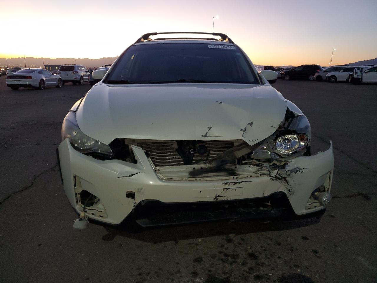 2017 Subaru XV VIN JF2GPABC4HH247785 Copart auction photo, front end / minor dent/scratches damage thumbnail 5