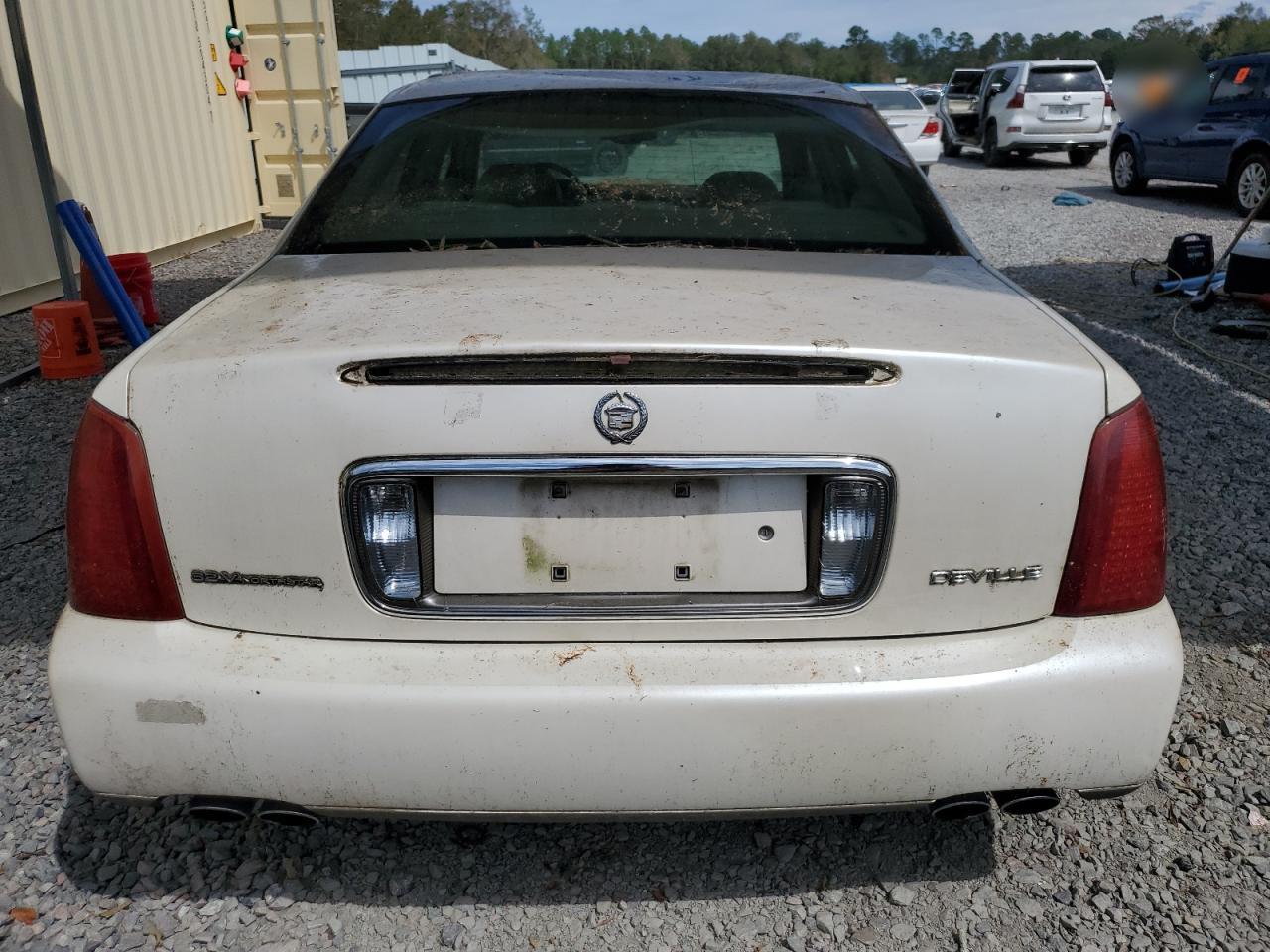 2000 Cadillac De Ville VIN 1G6KD54Y9YU248779 Copart auction photo, top/roof damage thumbnail 6