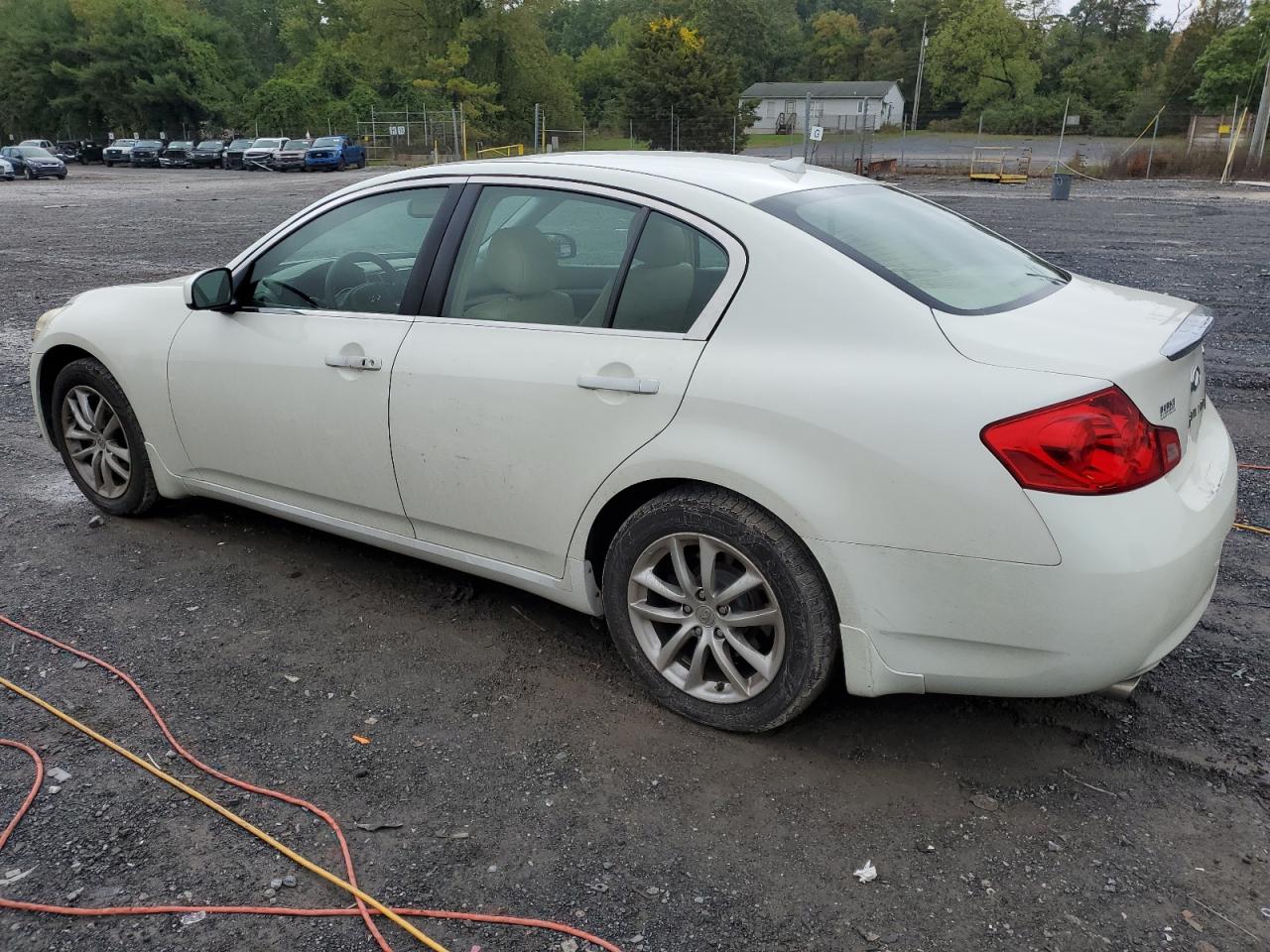 2007 Infiniti G VIN JNKBV61F87M815953 Copart auction photo, rear end damage thumbnail 2