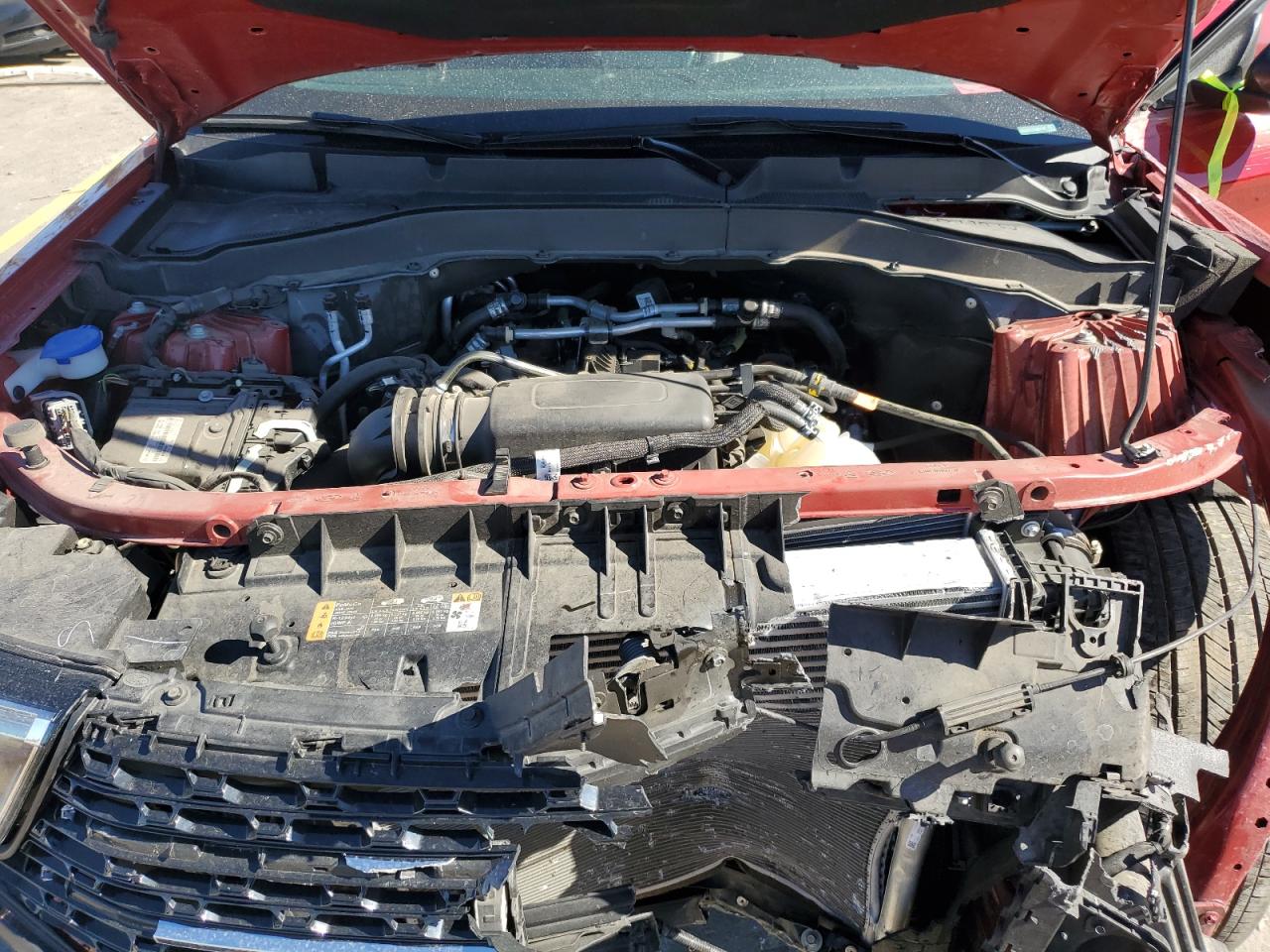 2023 Ford Explorer VIN 1FMSK8DH1PGB64128 Copart auction photo, all over damage thumbnail 12