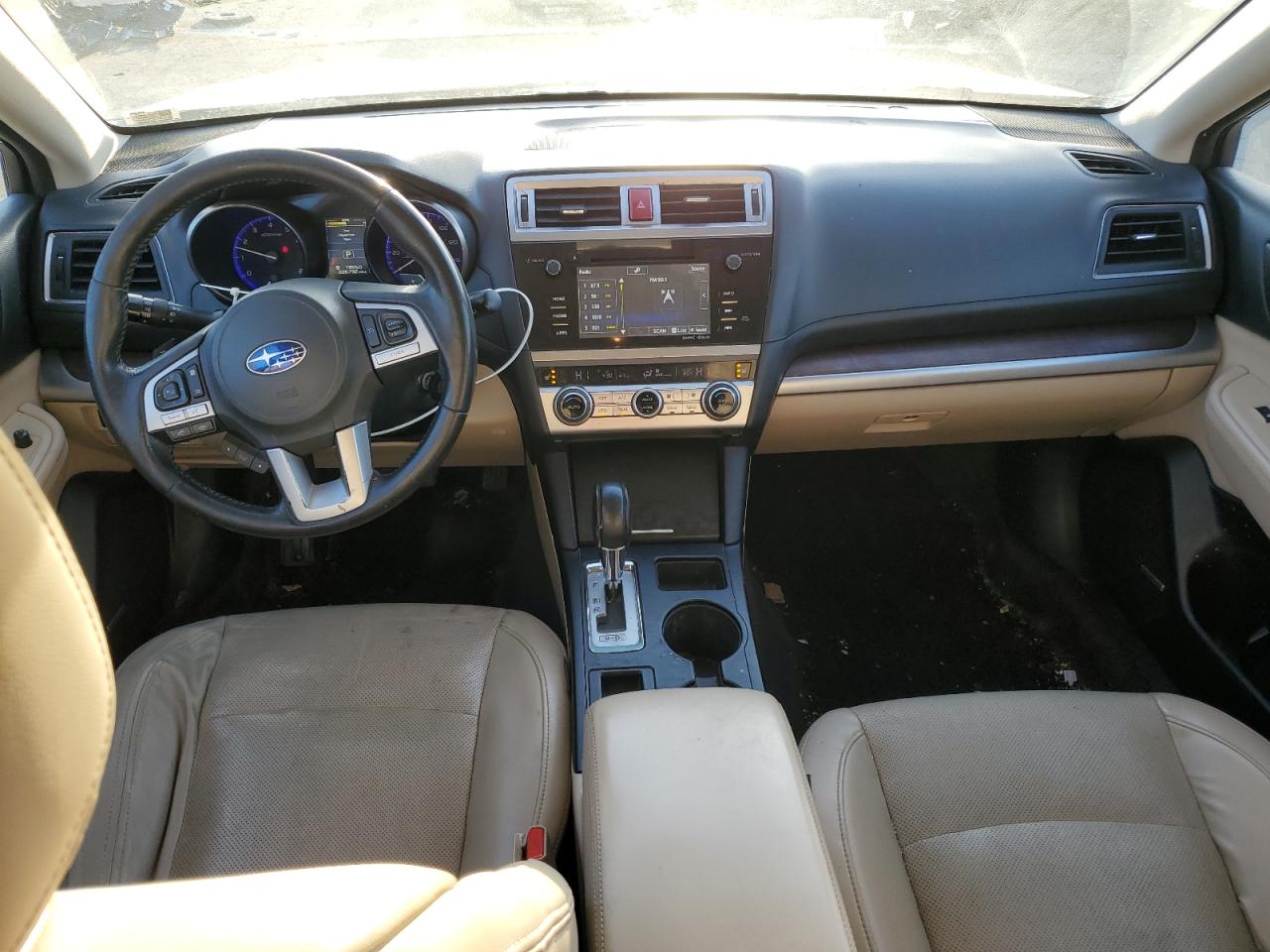 2015 Subaru Outback VIN 4S4BSBJC3F3219917 Copart auction photo, front end / undercarriage damage thumbnail 8