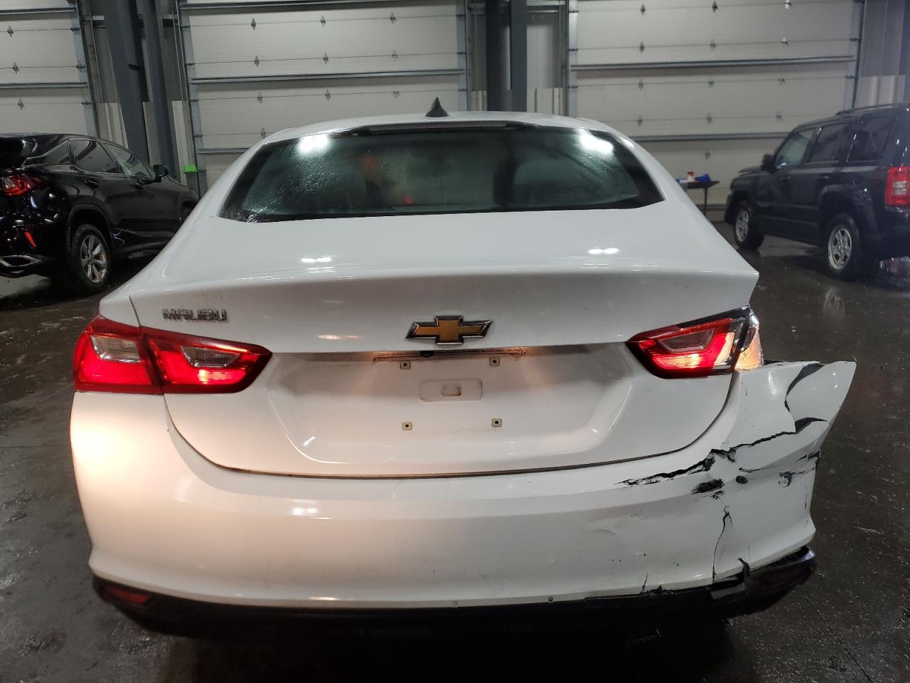 2018 Chevrolet Malibu VIN 1G1ZC5ST4JF160814 Copart auction photo, front end / rear end damage thumbnail 6