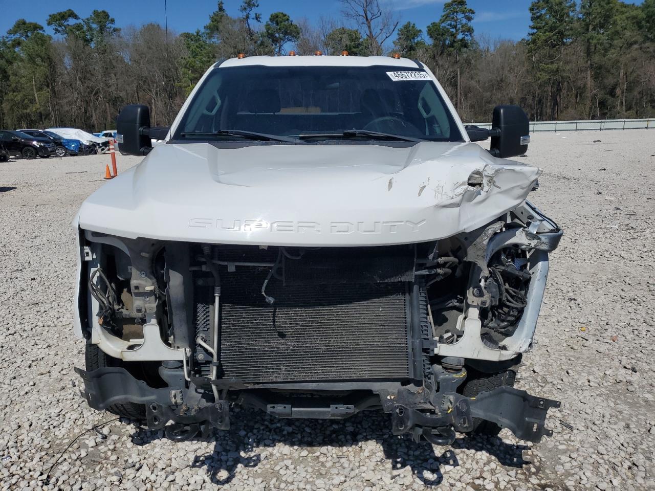 2017 Ford F350 VIN 1FTRF3C67HEE07061 Copart auction photo, front end / side damage thumbnail 5