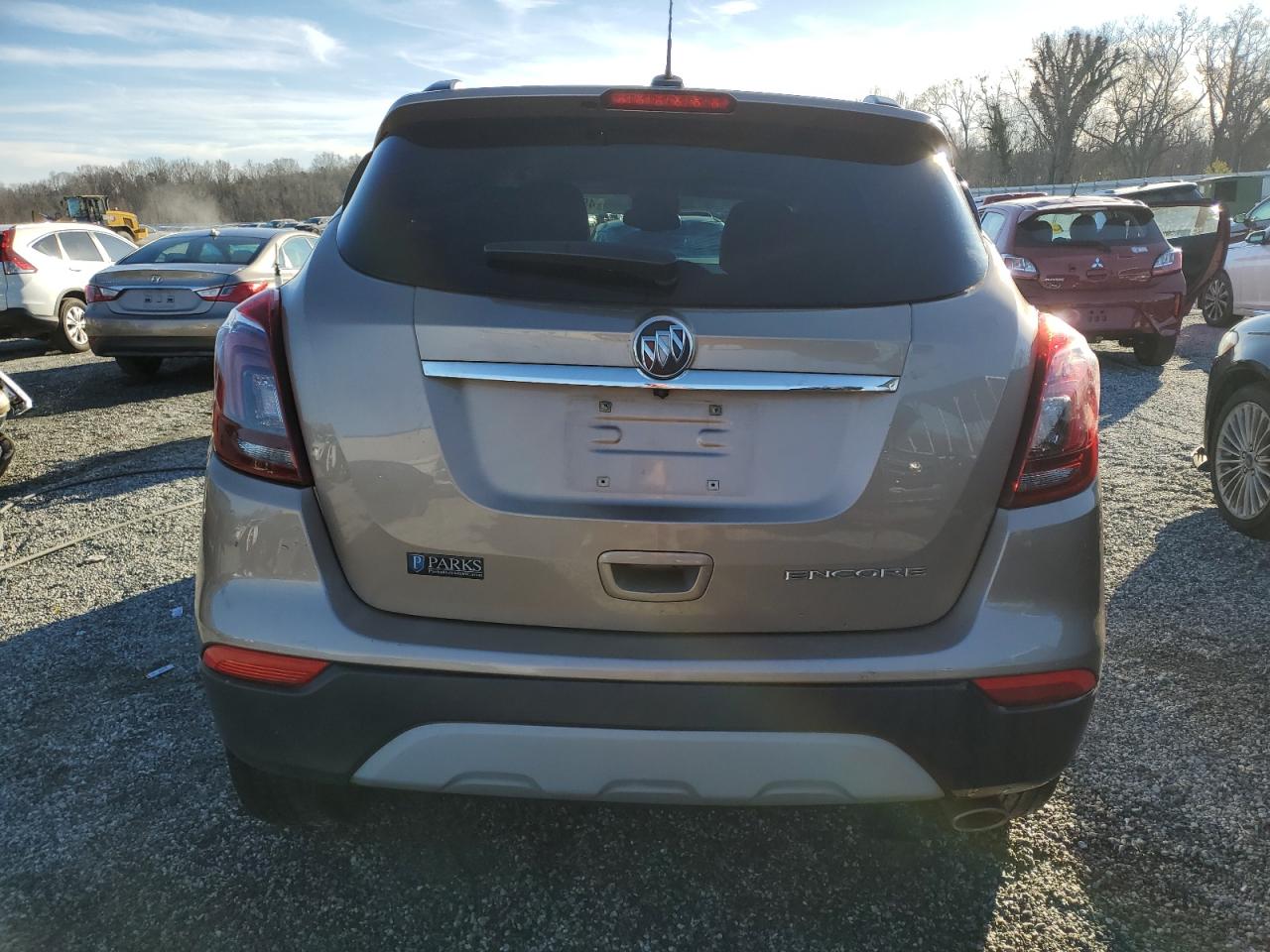 2019 Buick Encore VIN KL4CJASB3KB826034 Copart auction photo, front end / undercarriage damage thumbnail 6
