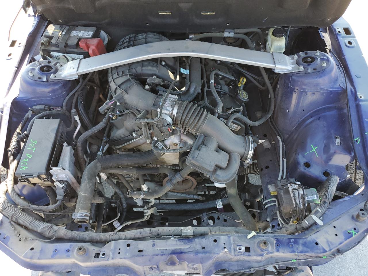 2014 Ford Mustang VIN 1ZVBP8EM1E5288228 Copart auction photo, front end / side damage thumbnail 11