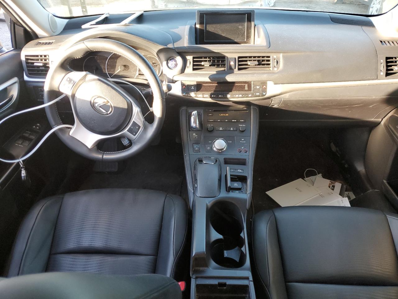 2012 Lexus CT VIN JTHKD5BH5C2073529 Copart auction photo, rear end / mechanical damage thumbnail 8